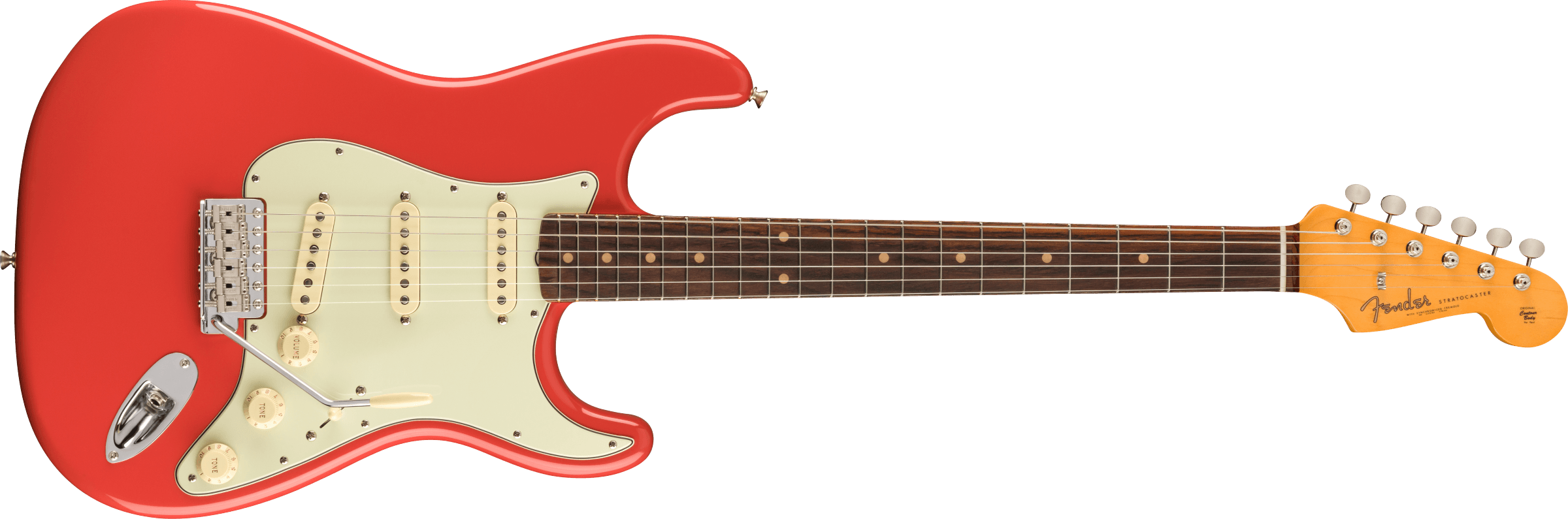 Fender® American Vintage II 1961 Stratocaster®, Rosewood Fingerboard, Fiesta Red