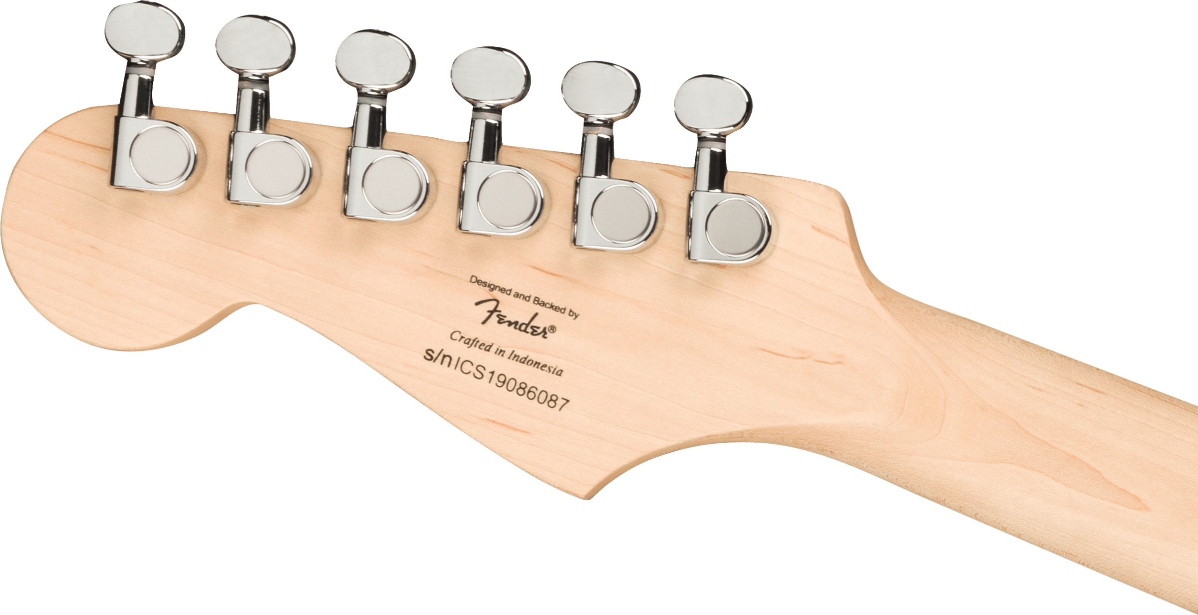 Squier® Mini Jazzmaster® HH, Maple Fingerboard, White Pickguard, Olympic White