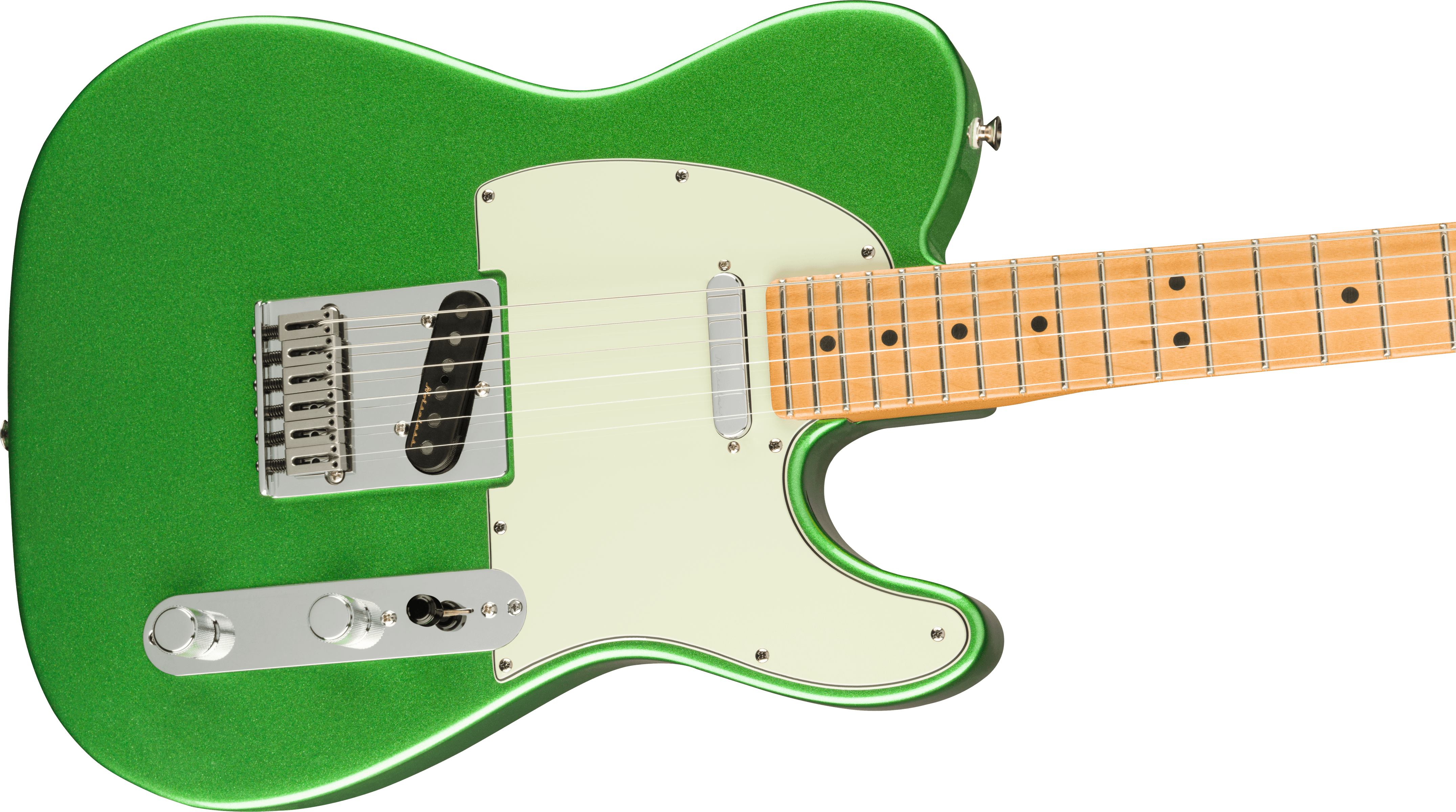 Fender® Player Plus Telecaster®, Maple Fingerboard, Cosmic Jade