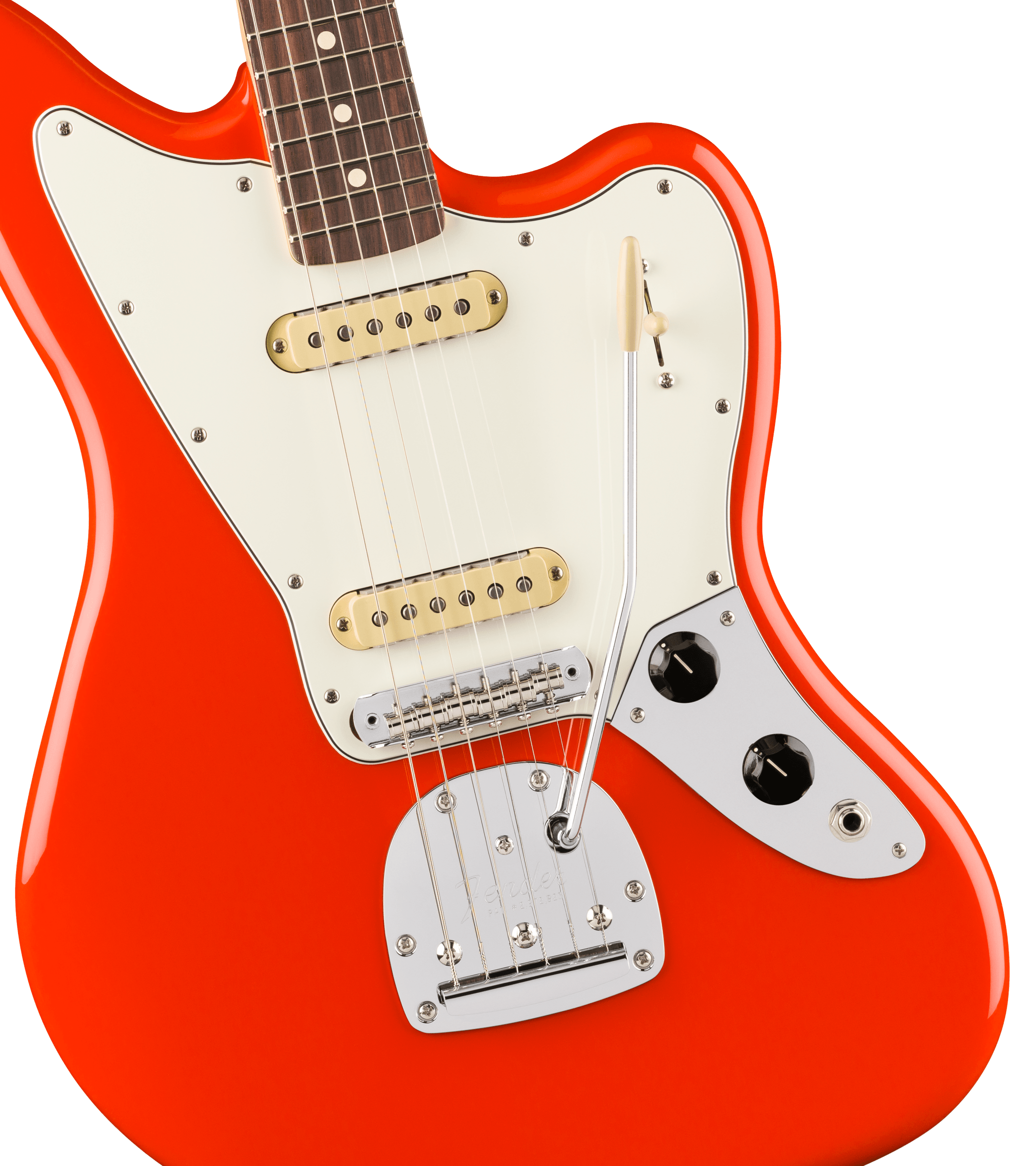 Fender® Player II Jaguar®, Rosewood Fingerboard, Coral Red