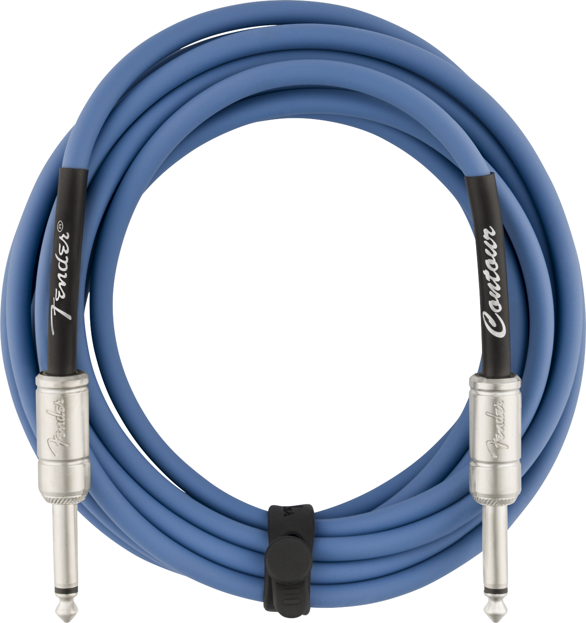 Fender® Contour™ Instrument Cable, Lake Placid Blue, 15'