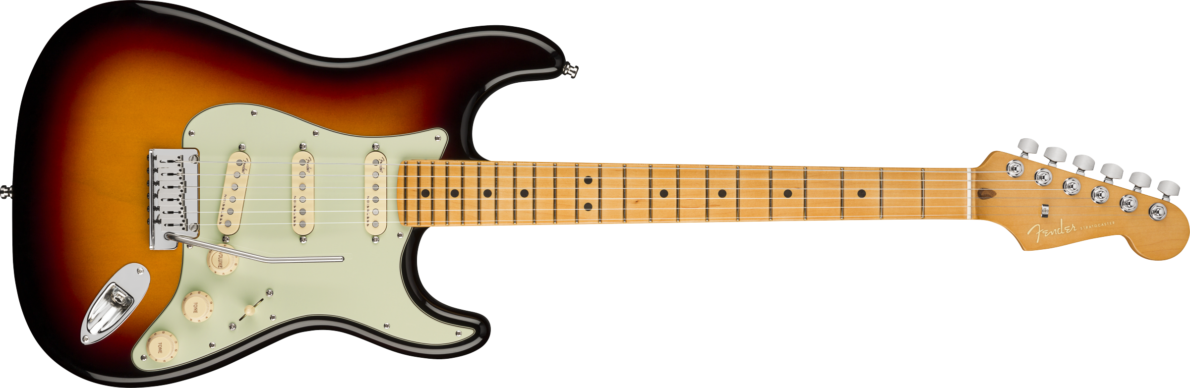 Fender® American Ultra Stratocaster®, Maple Fingerboard, Ultraburst