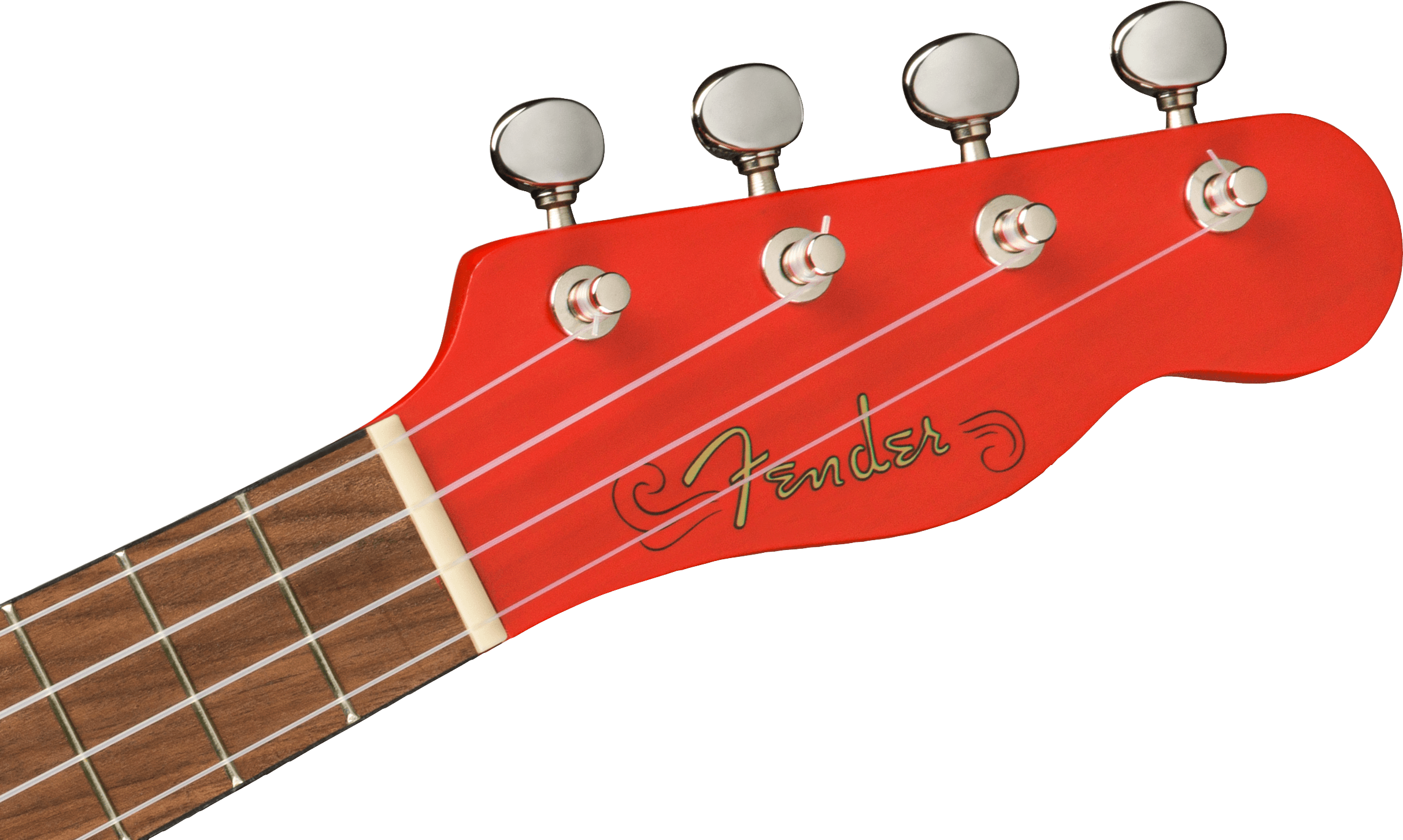 Fender® FSR Venice Soprano Ukulele, Walnut Fingerboard, Fiesta Red