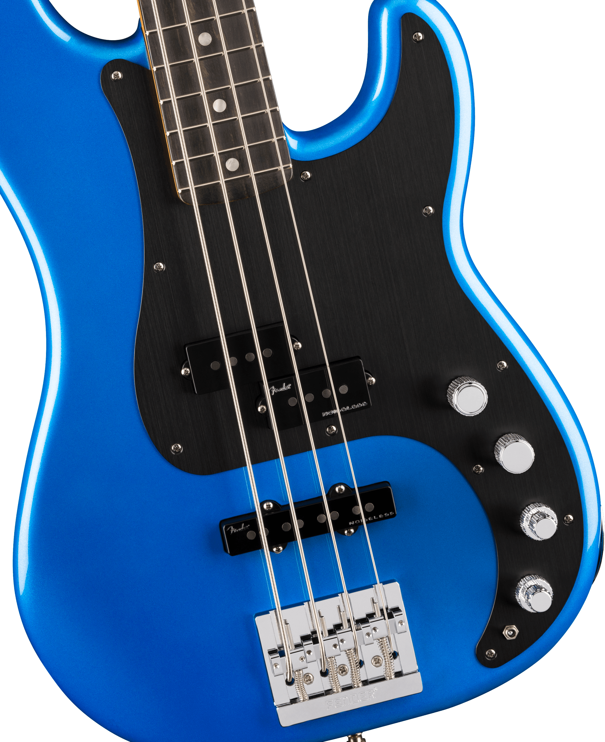 Fender® American Ultra II Precision Bass®, Ebony Fingerboard, Noble Blue