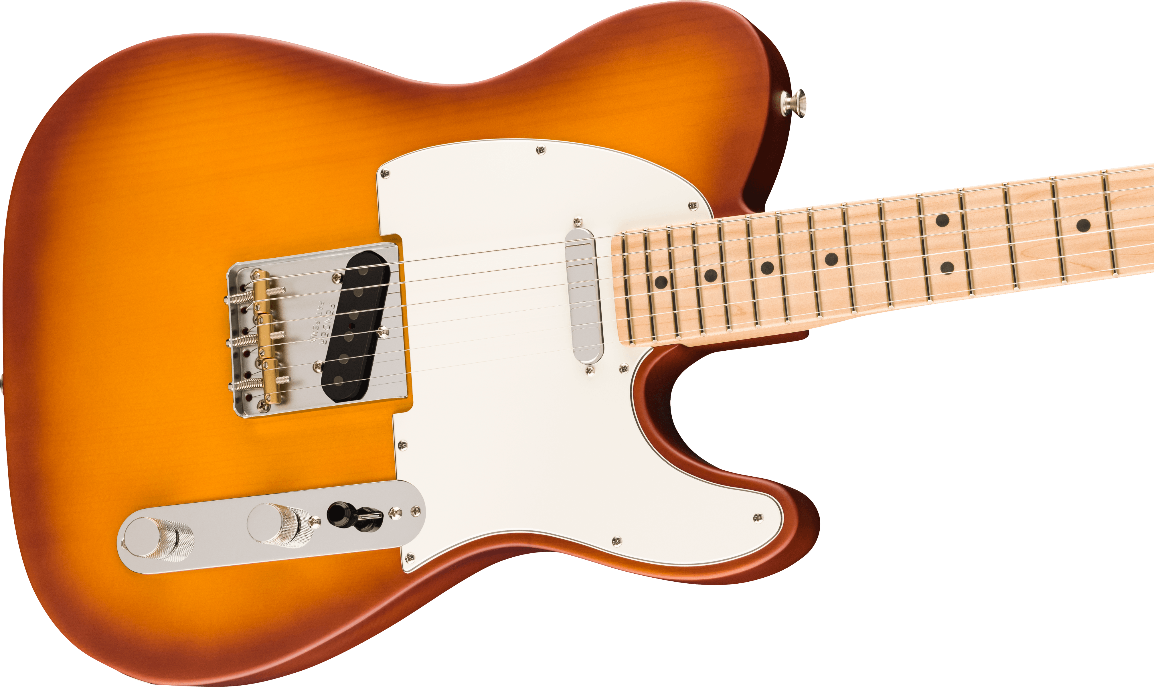 Fender® Limited Edition American Performer Timber Telecaster®, Maple Fingerboard, Honey Burst