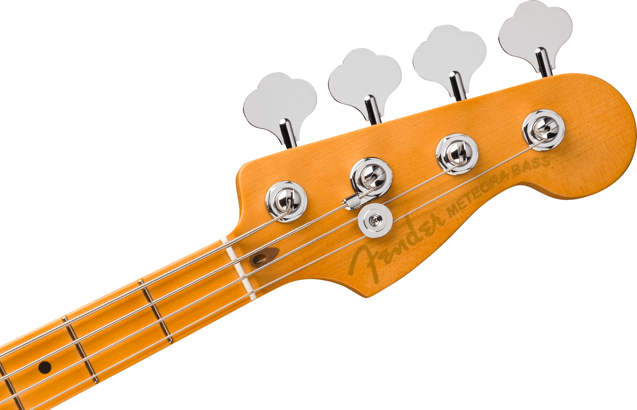 Fender® American Ultra II Meteora® Bass, Maple Fingerboard, Solar Flare