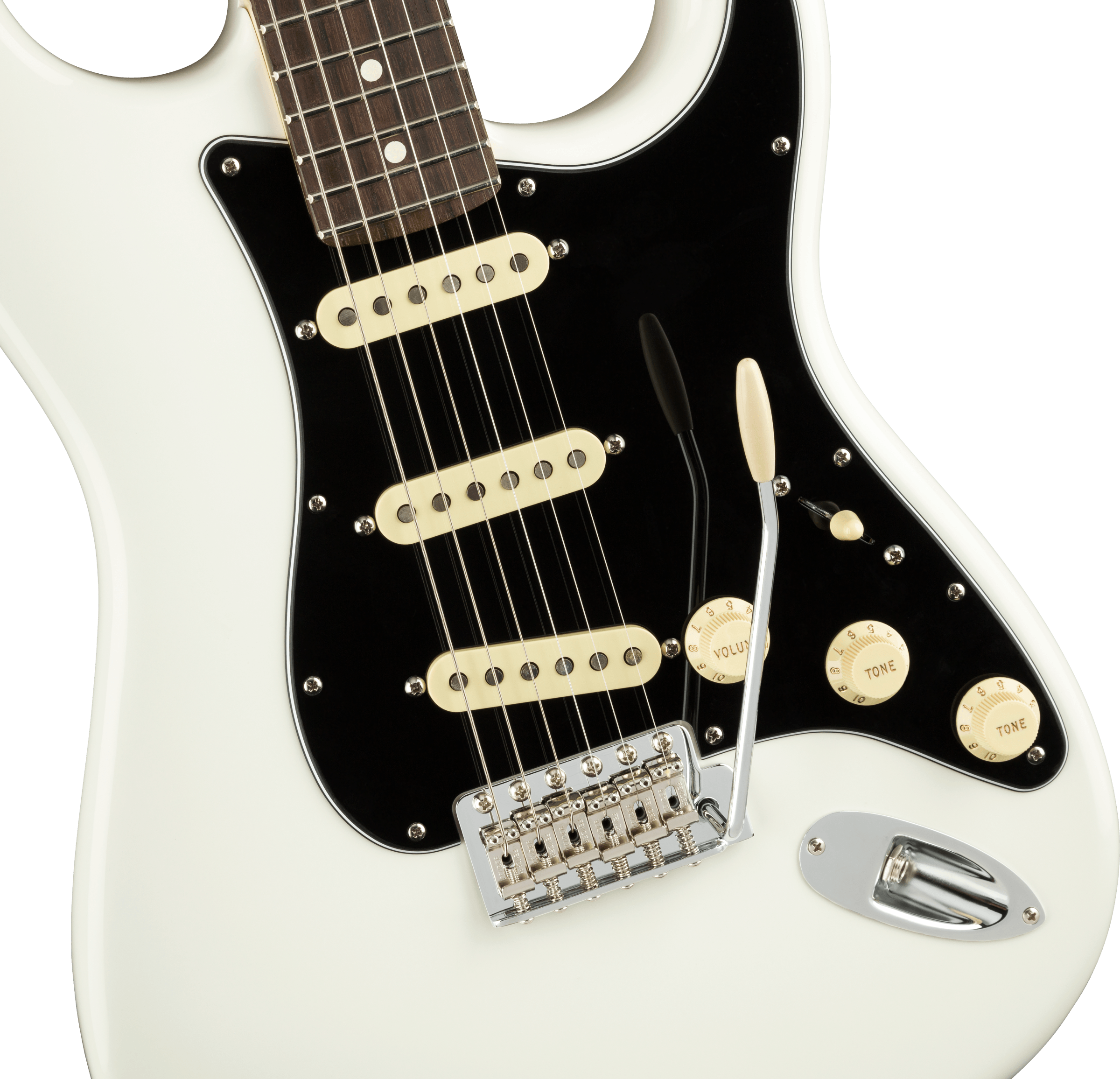 Fender® American Performer Stratocaster®, Rosewood Fingerboard, Arctic White