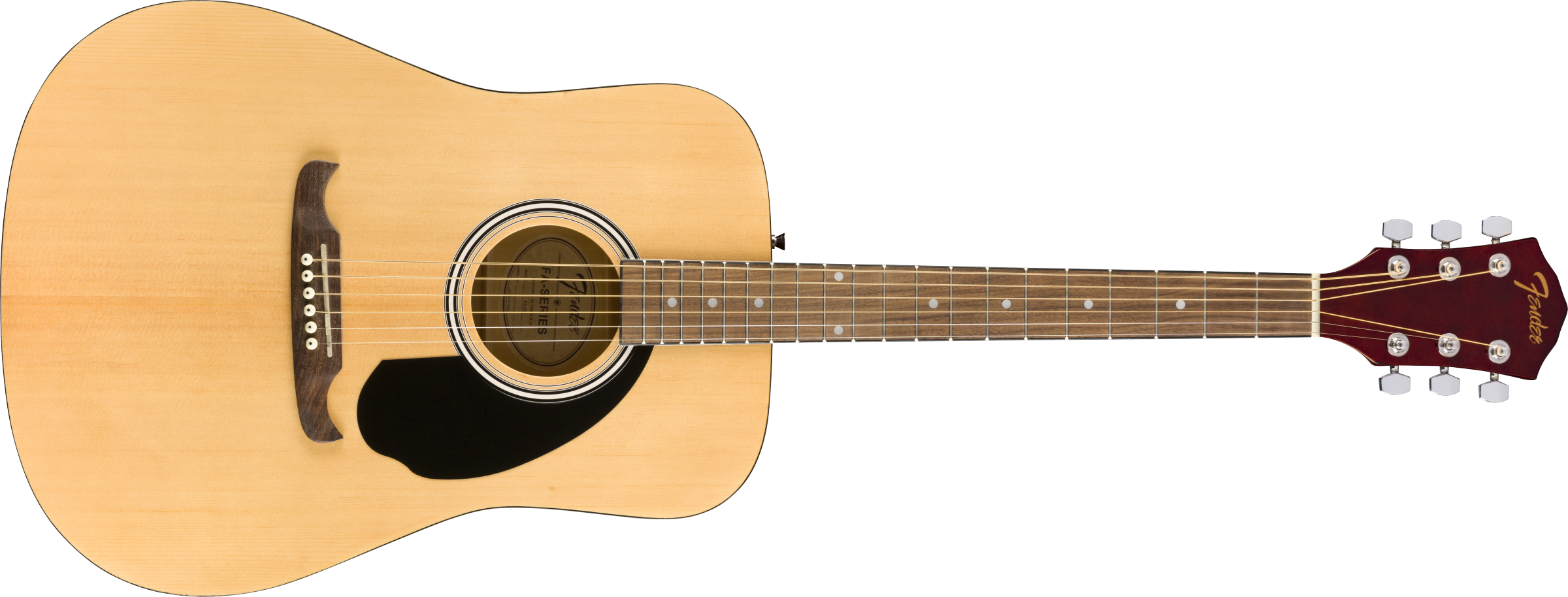 Fender® FA-125 Dreadnought w/bag, Walnut Fingerboard, Natural