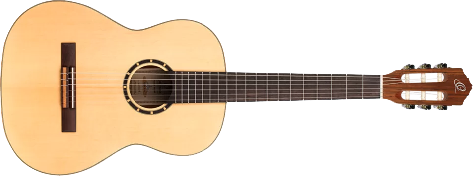 Ortega Guitar 7/8 SPRUCE/ MAHOGANY NATURAL - R121-7/8