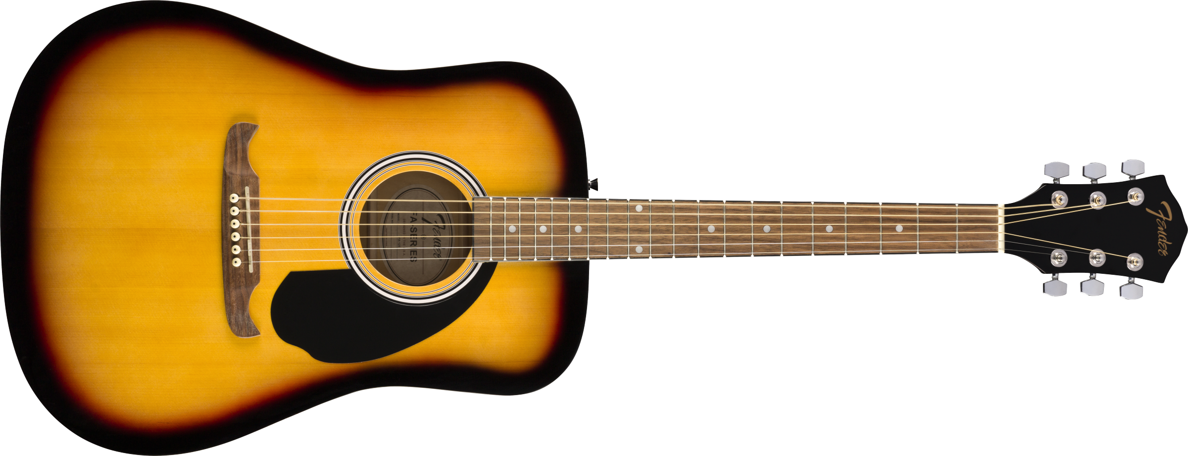 Fender® FA-125 Dreadnought, Walnut Fingerboard, Sunburst