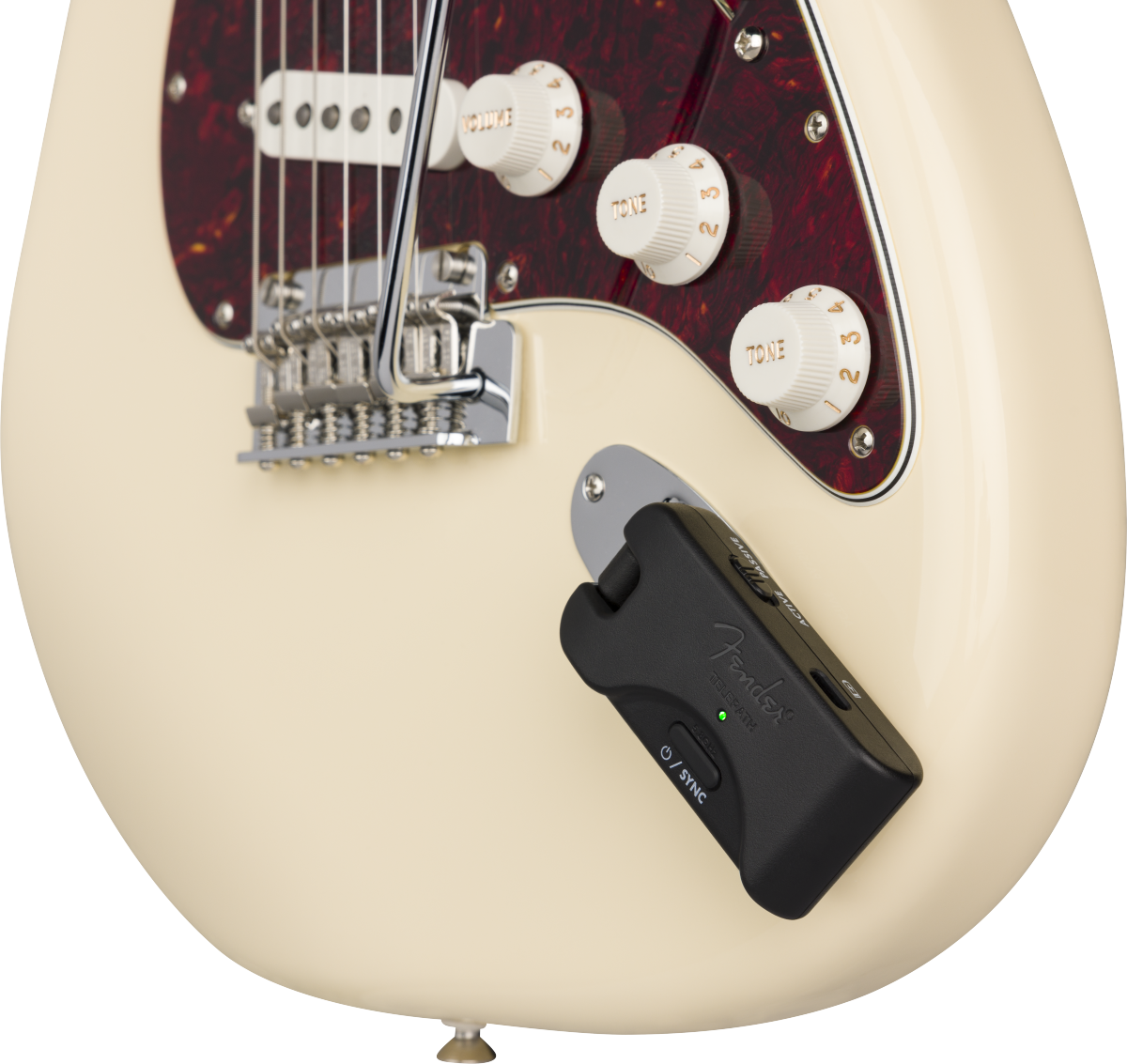 Fender® Telepath™ Wireless System, Mystic Ice Blue and Black
