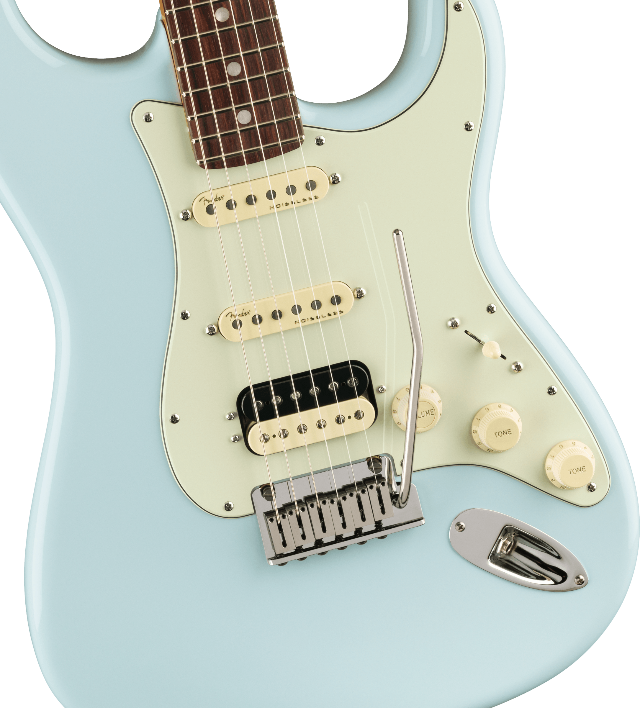 Fender® American Ultra Stratocaster® HSS, Rosewood Fingerboard, Sonic Blue