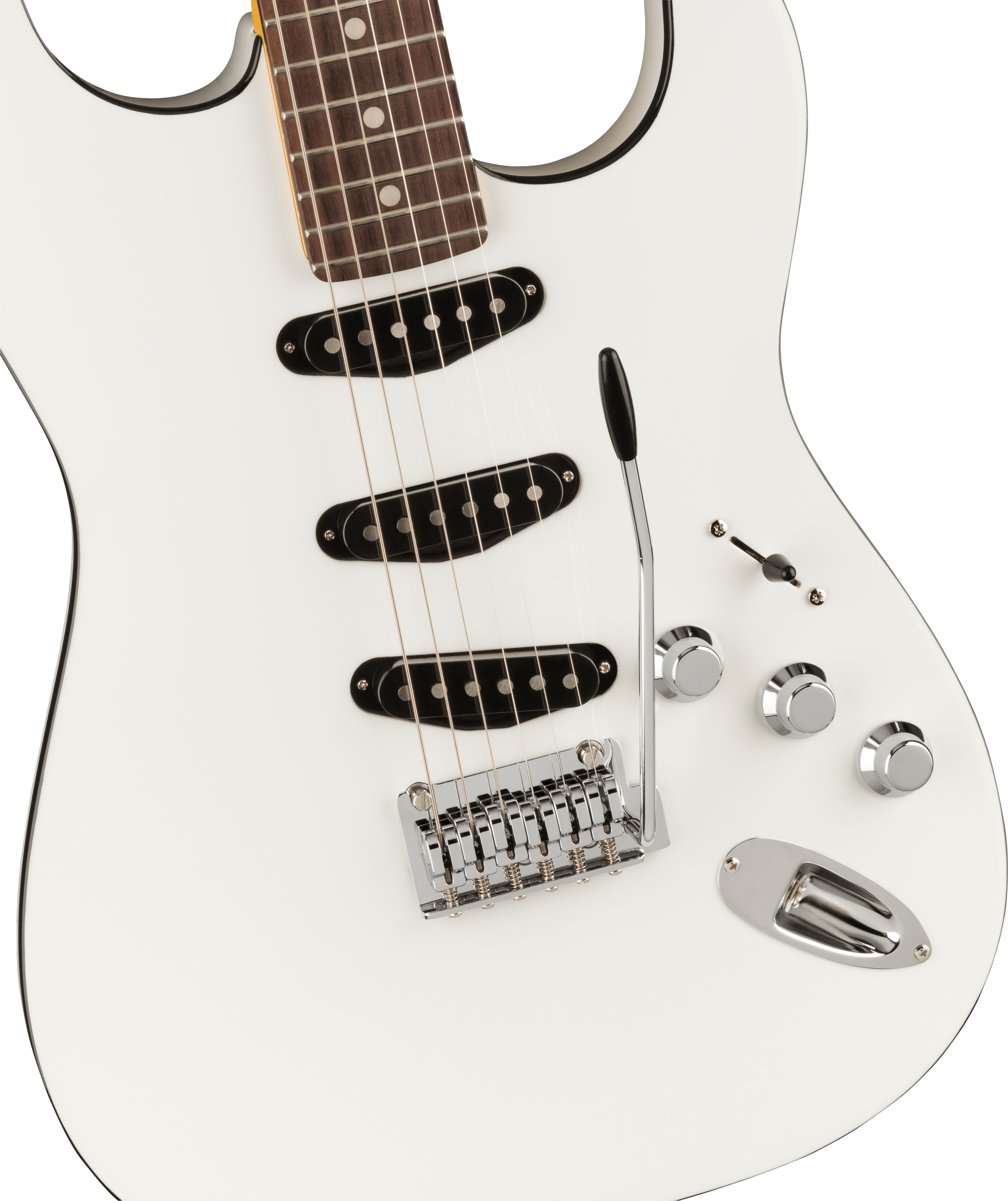 Fender® Aerodyne Special Stratocaster®, Rosewood Fingerboard, Bright White