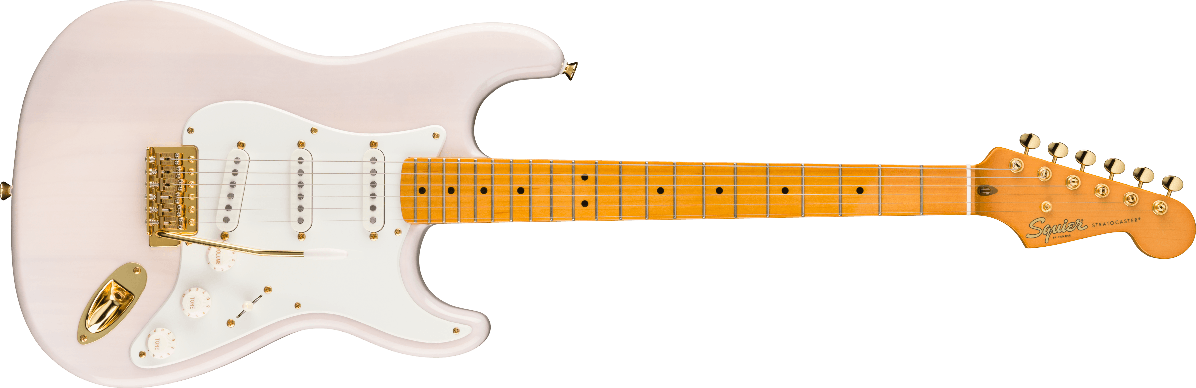 Squier® FSR Classic Vibe '50s Stratocaster®, Maple Fingerboard, White Blonde