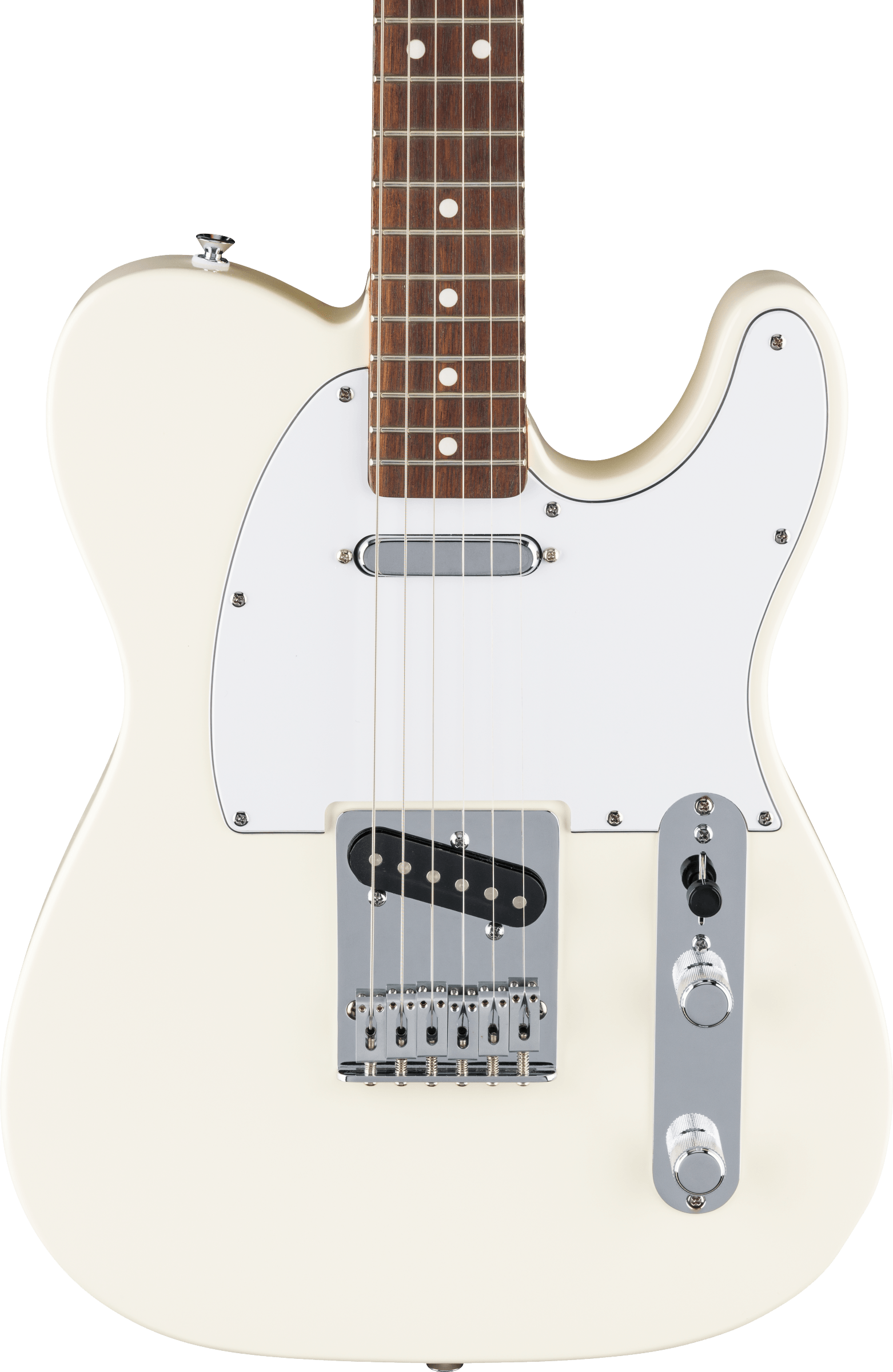Fender® Standard Telecaster®, Laurel Fingerboard, White Pickguard, Olympic White