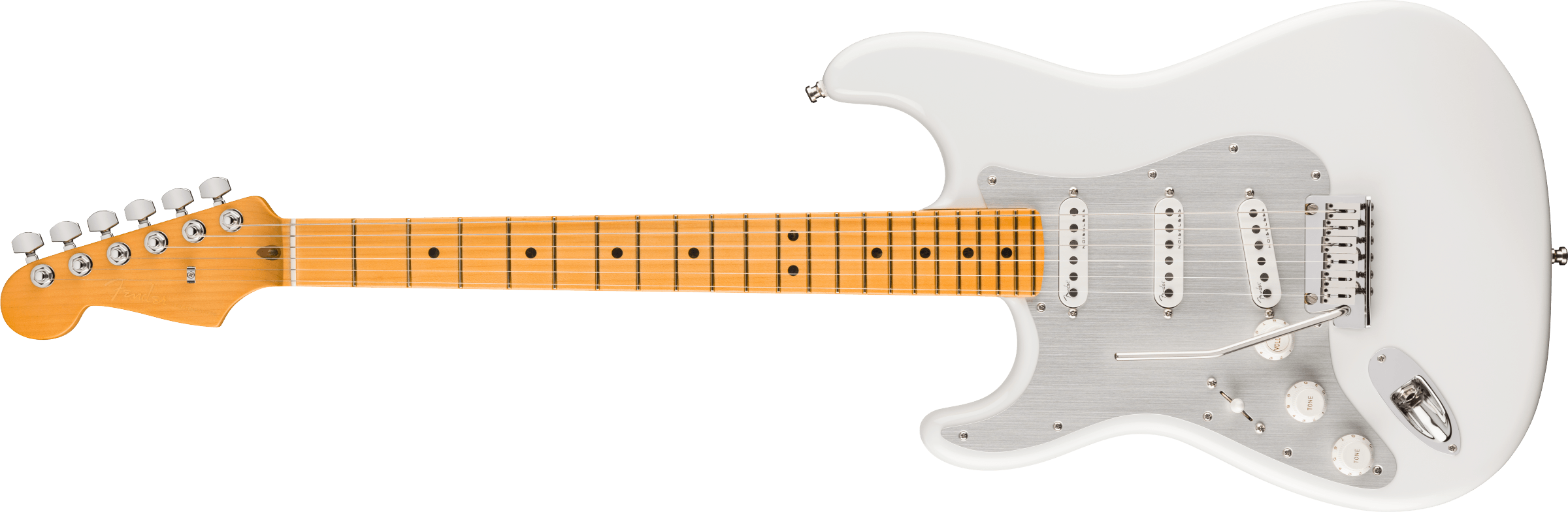Fender® American Ultra II Stratocaster® Left-Hand, Maple Fingerboard, Avalanche