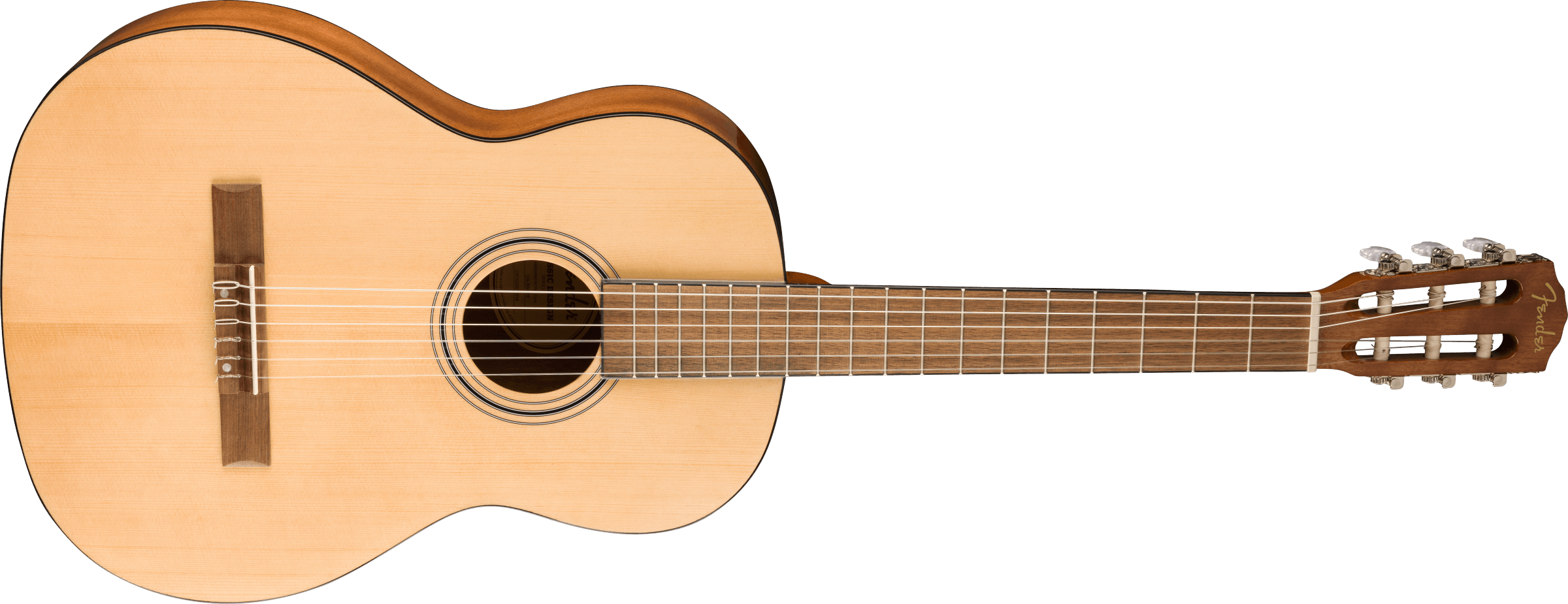 Fender® CN-30WN Nylon, Walnut Fingerboard, Natural