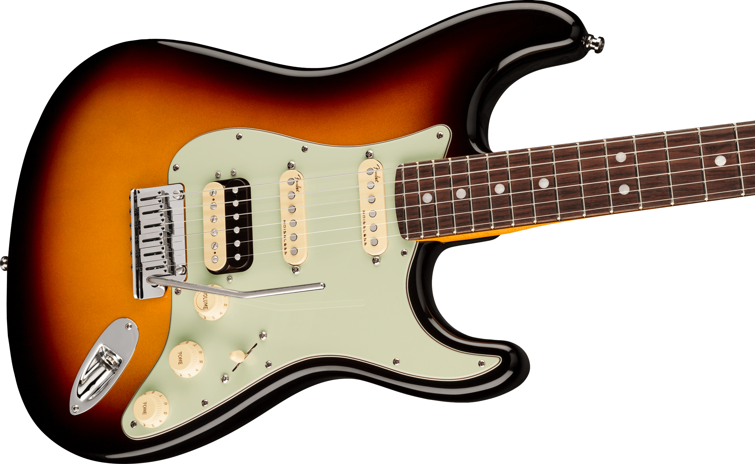 Fender® American Ultra Stratocaster® HSS, Rosewood Fingerboard, Ultraburst