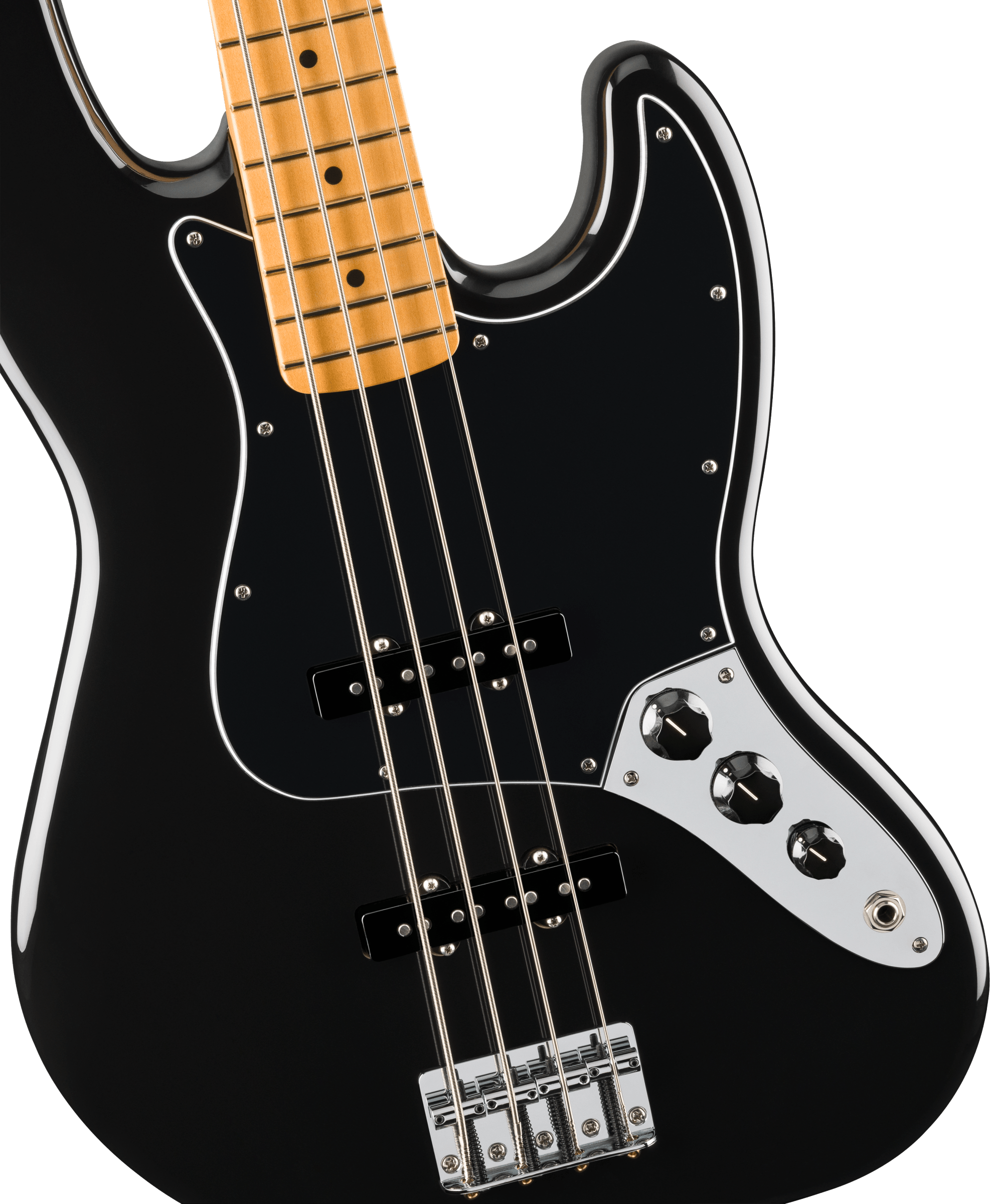 Fender® Player II Jazz Bass®, Maple Fingerboard, Black