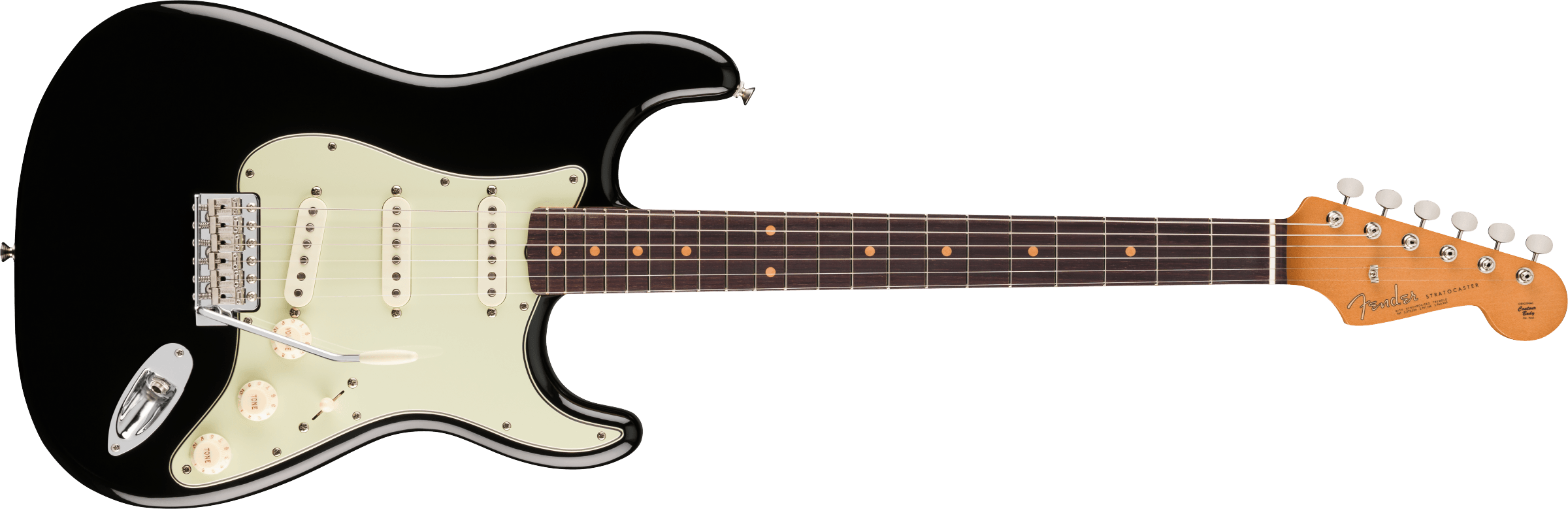 Fender® Vintera® III Early '60s Stratocaster®, Rosewood Fingerboard, Black