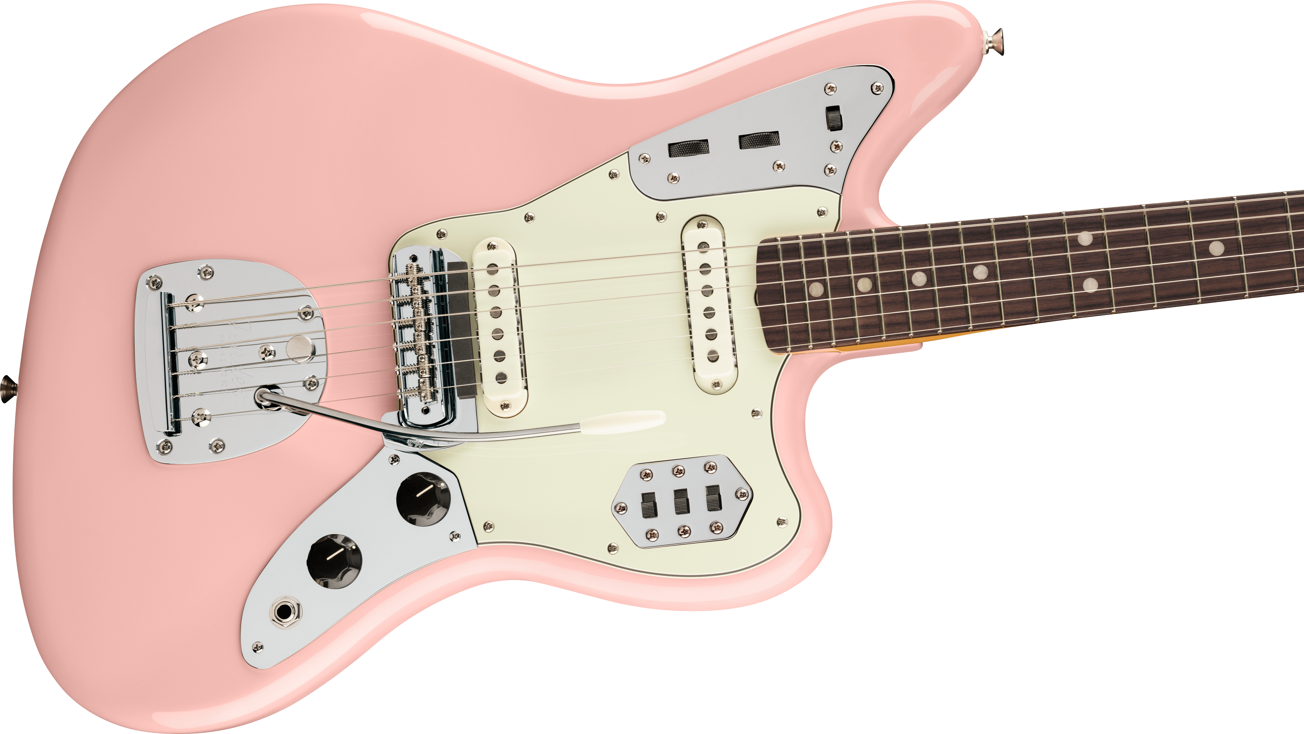 Fender® Vintera® III Mid '60s Jaguar®, Rosewood Fingerboard, Shell Pink