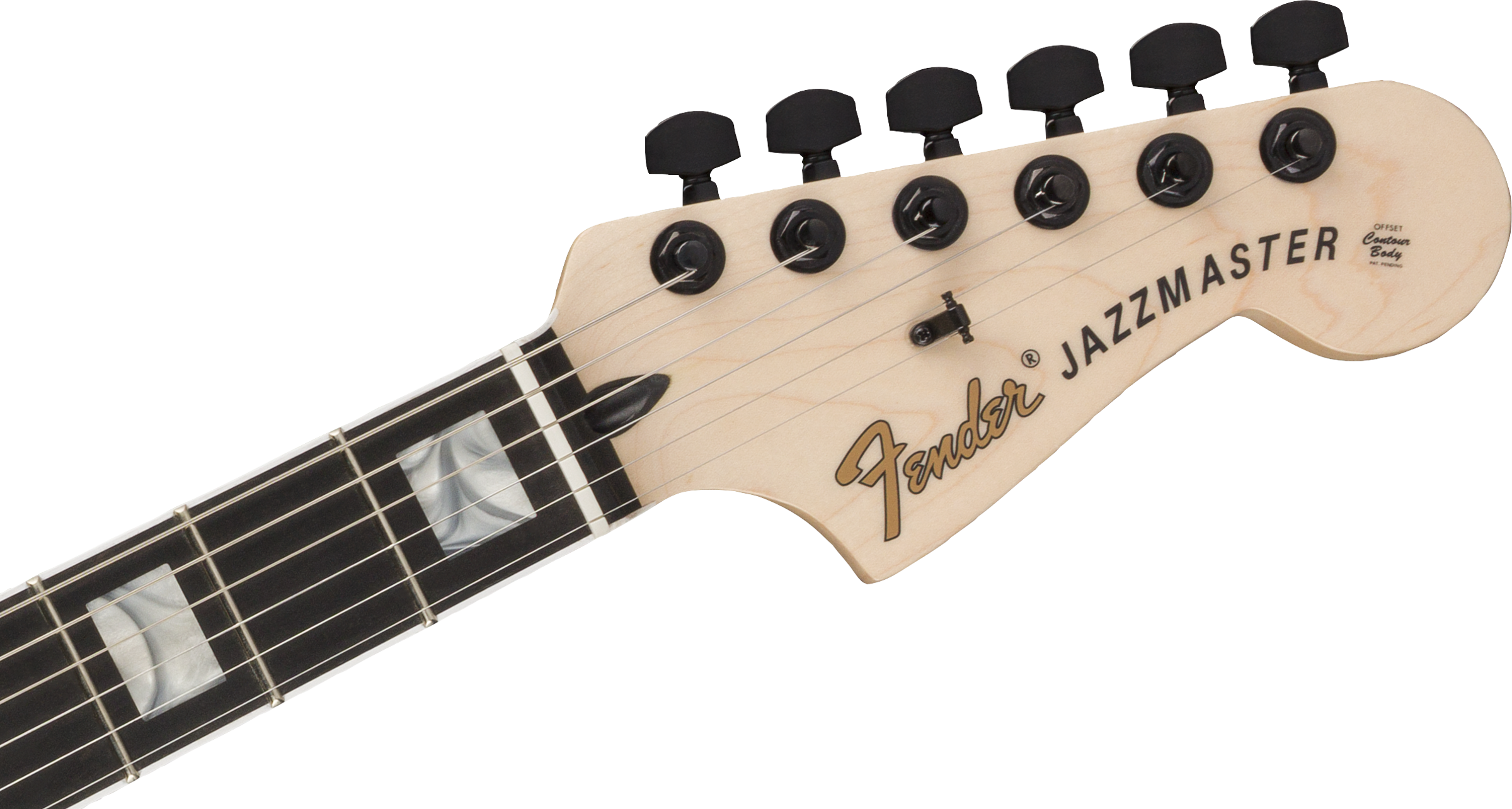 Fender® Jim Root Jazzmaster® V4, Ebony Fingerboard, Flat White