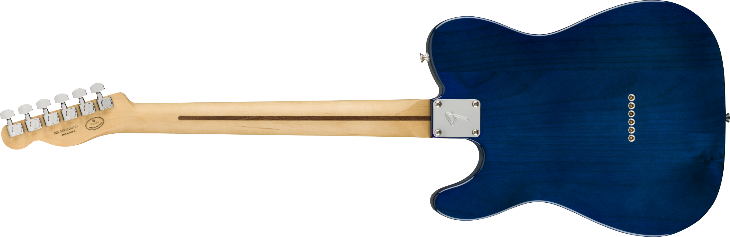 Fender® Limited Edition Player Telecaster® Plus Top, Maple Fingerboard, Blue Burst