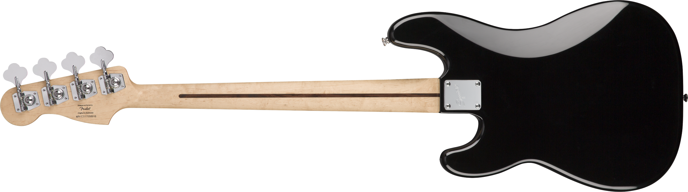 Squier® Affinity Series™ Precision Bass® PJ Pack, Laurel Fingerboard, Black, Gig Bag, Rumble™ 15 - 230V EU