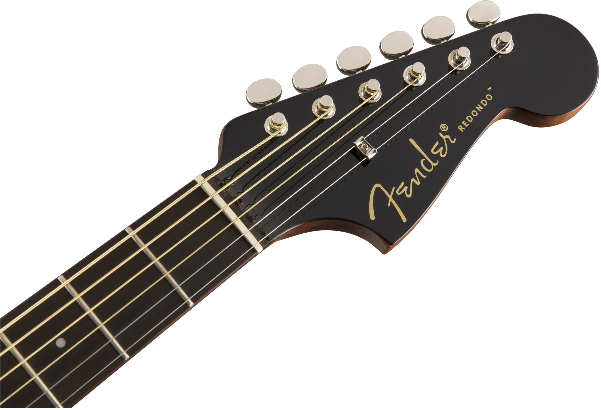 Fender® Redondo Player, Walnut Fingerboard, Jetty Black