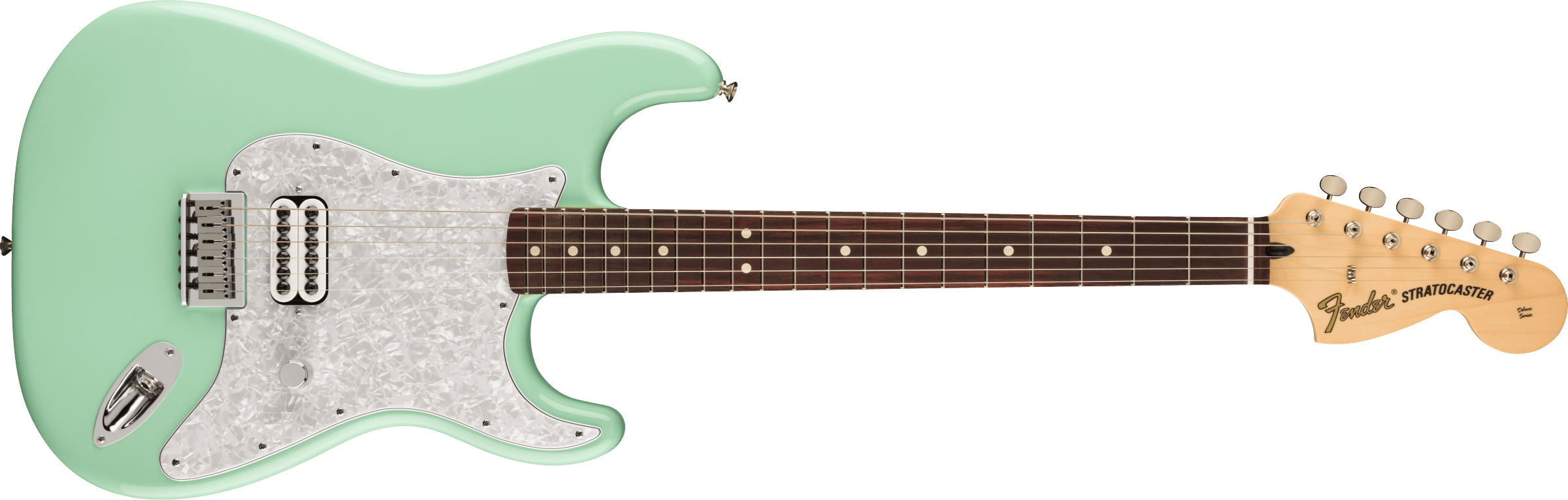 Fender® Tom DeLonge Stratocaster®, Rosewood Fingerboard, Surf Green