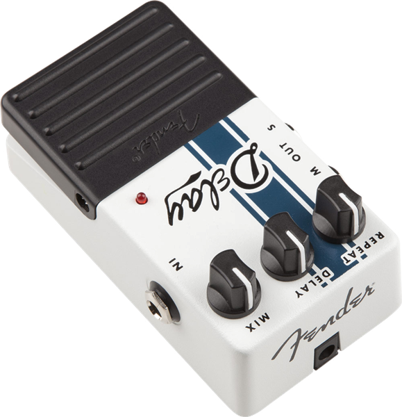 Fender® Delay Pedal, White