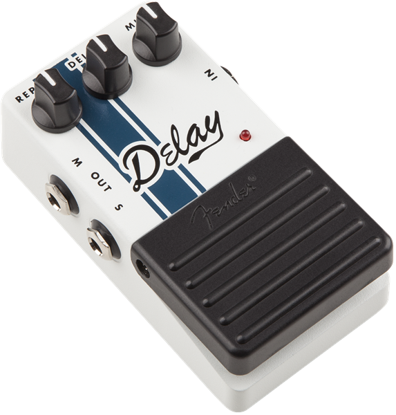 Fender® Delay Pedal, White