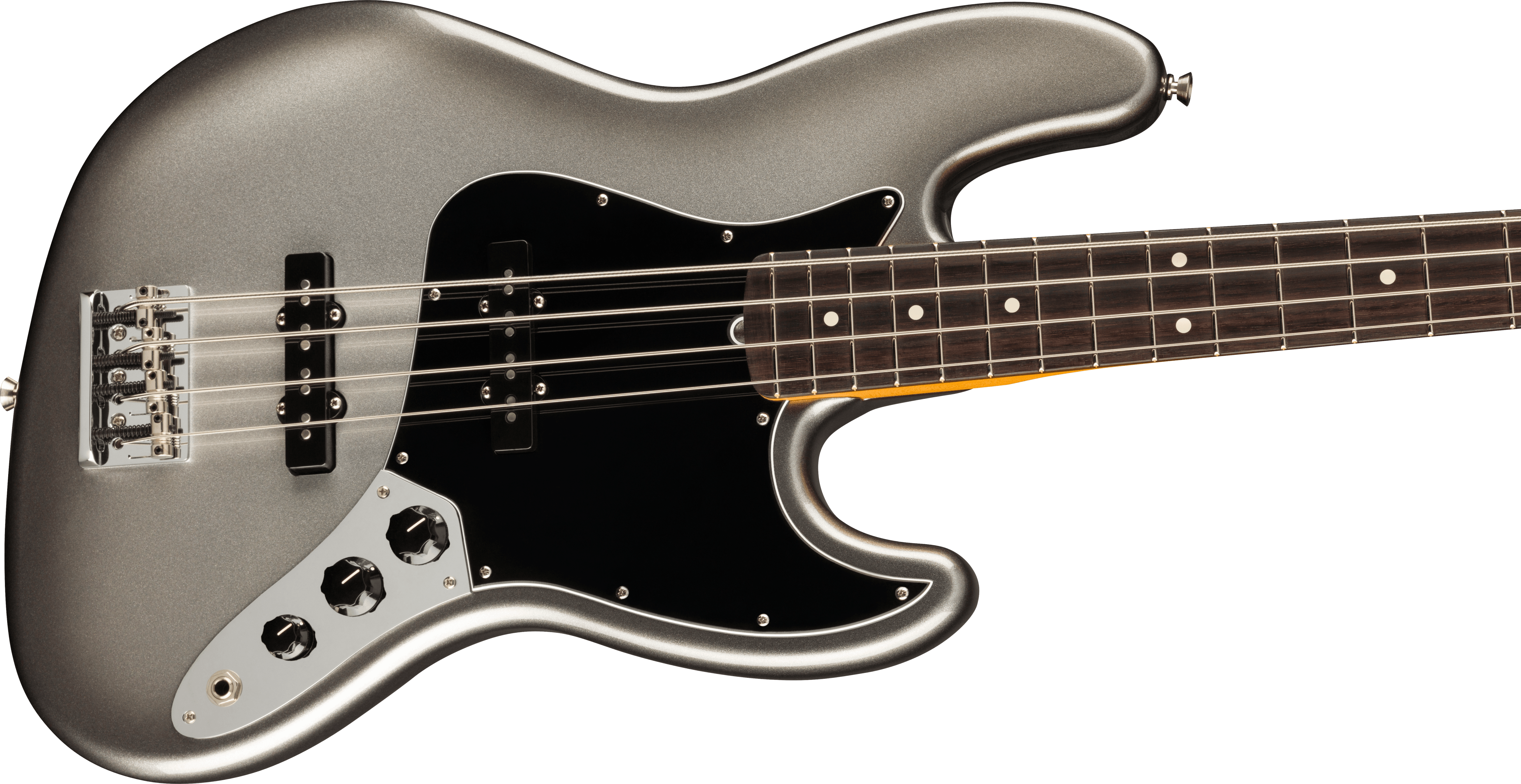 Fender® American Professional II Jazz Bass®, Rosewood Fingerboard, Mercury