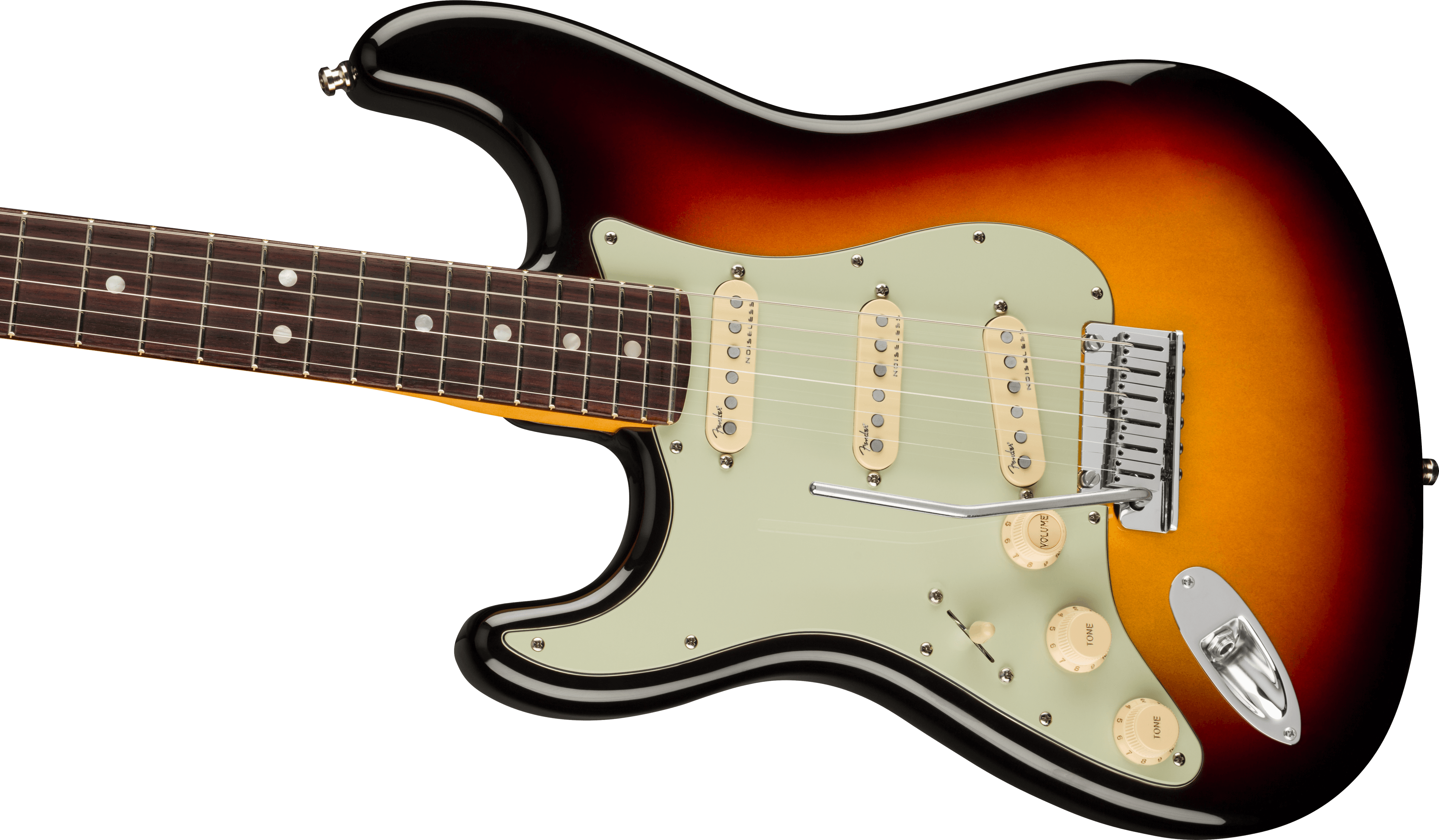 Fender® American Ultra Stratocaster® Left-Hand, Rosewood Fingerboard, Ultraburst
