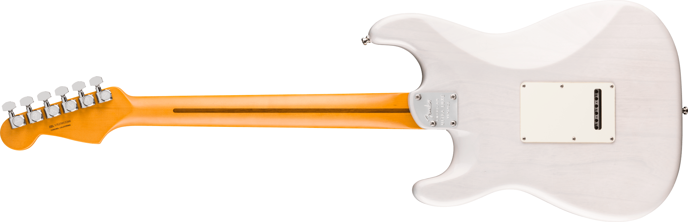 Fender® American Ultra Luxe Vintage '50s Stratocaster®, Maple Fingerboard, White Blonde