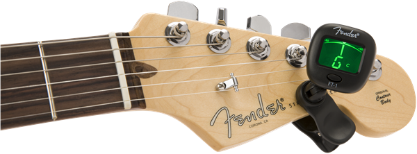 Fender® FT-1 Pro Clip-On Tuner, Black