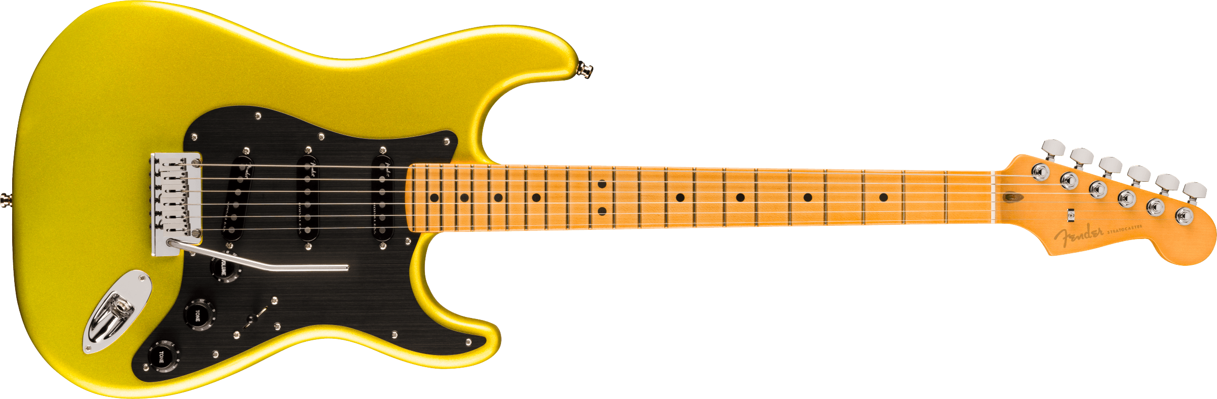 Fender® American Ultra II Stratocaster®, Maple Fingerboard, Solar Flare