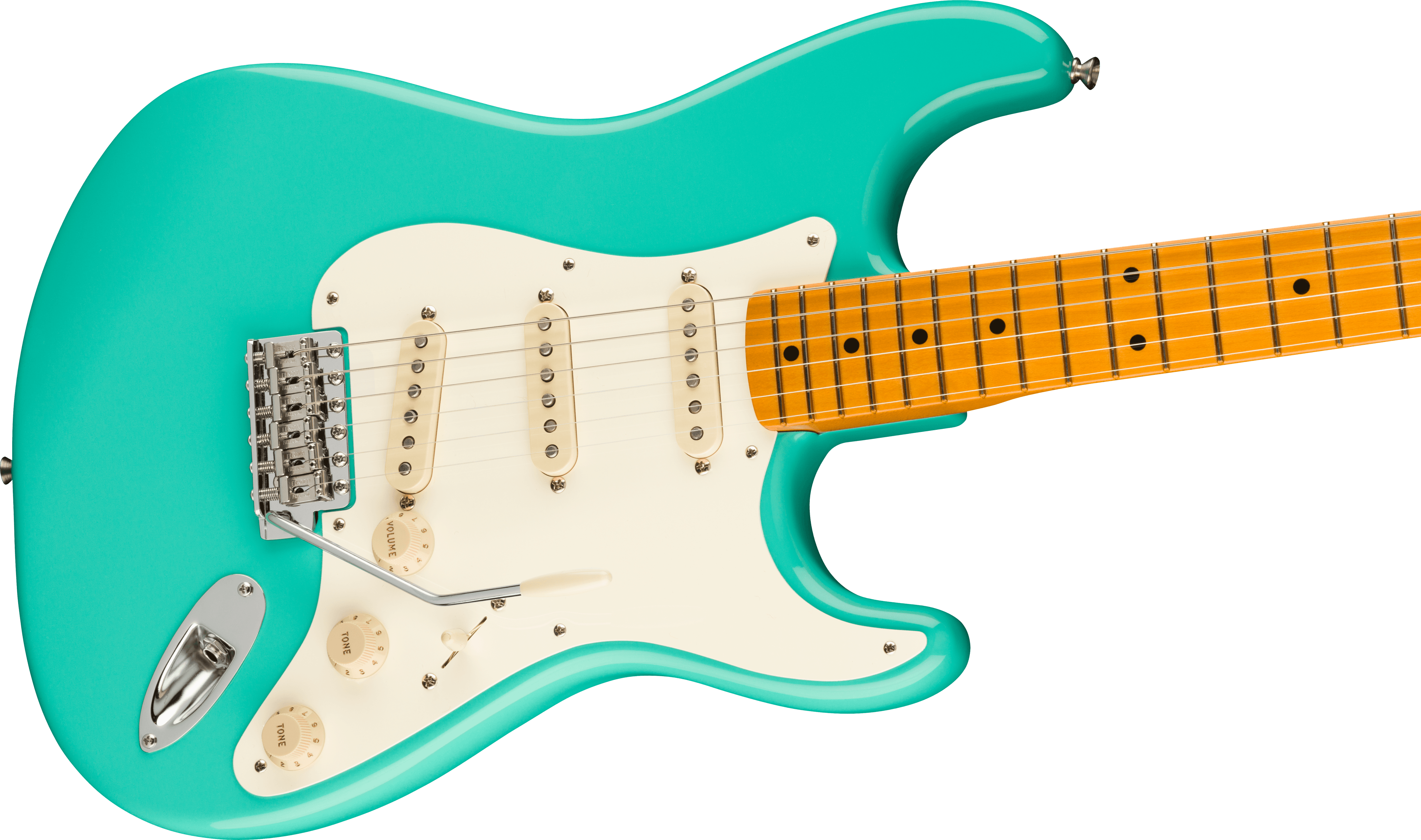 Fender® American Vintage II 1957 Stratocaster®, Maple Fingerboard, Sea Foam Green