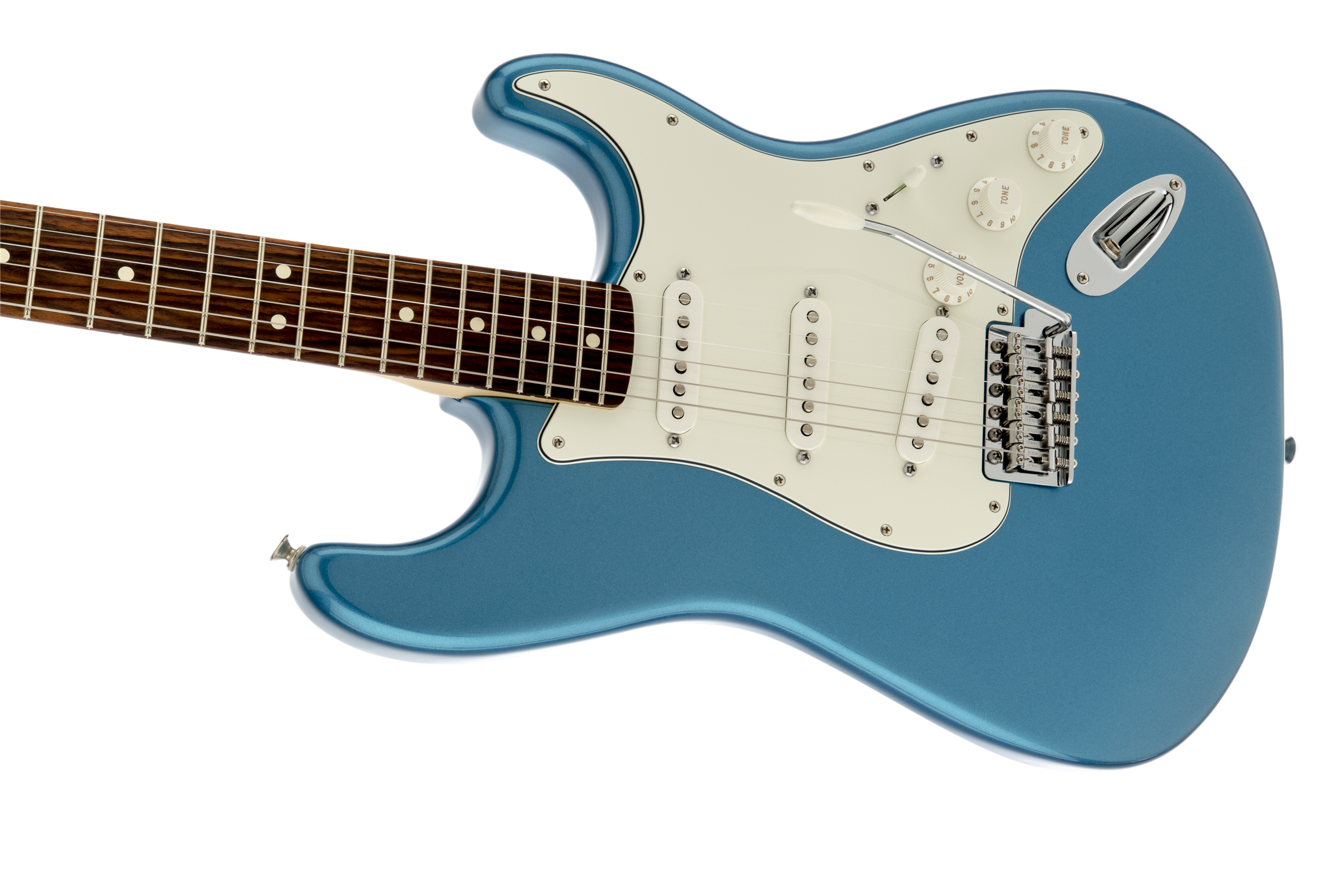 Fender® Standard Stratocaster®, Rosewood Fingerboard, Lake Placid Blue