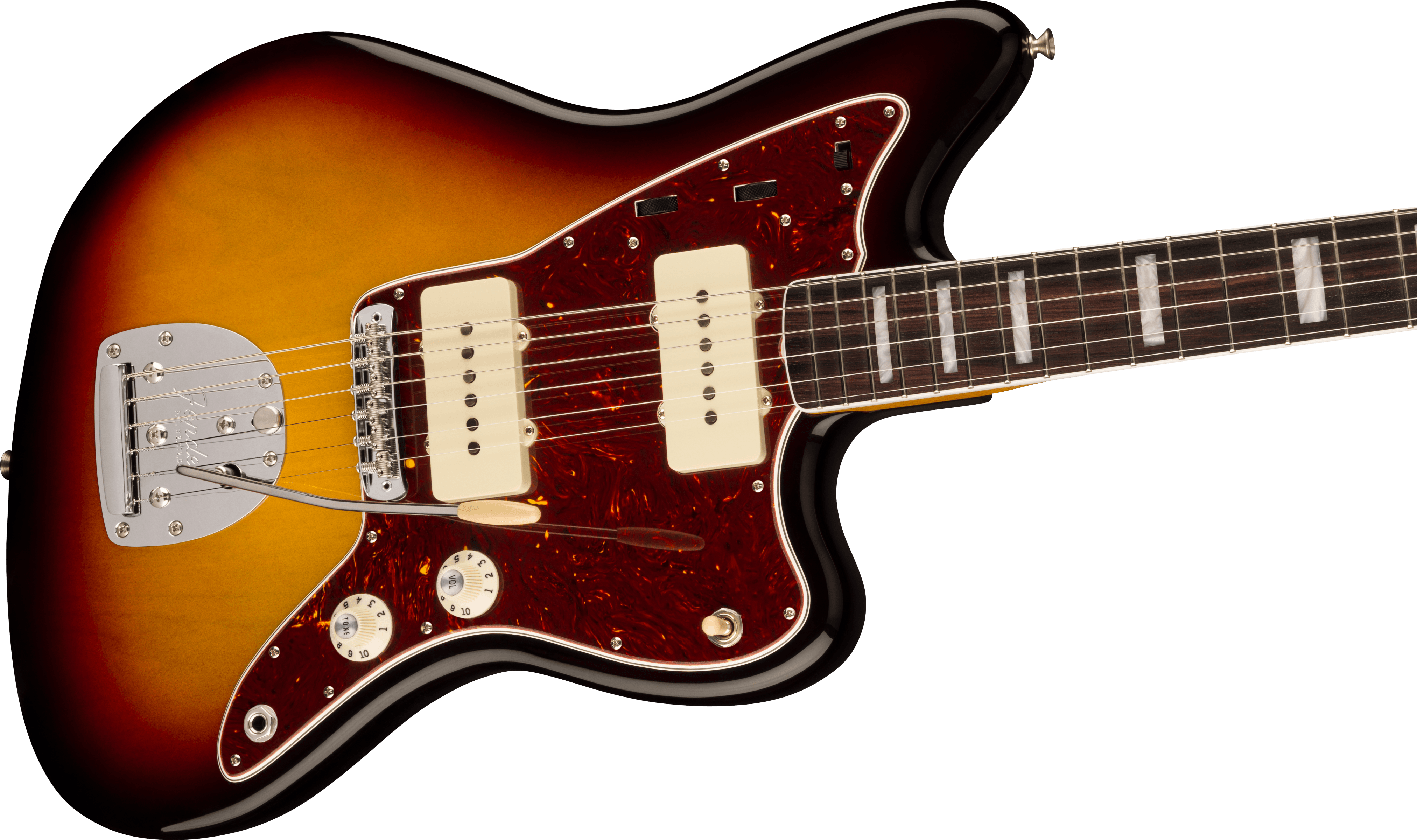 Fender® American Vintage II 1966 Jazzmaster®, Rosewood Fingerboard, 3-Color Sunburst