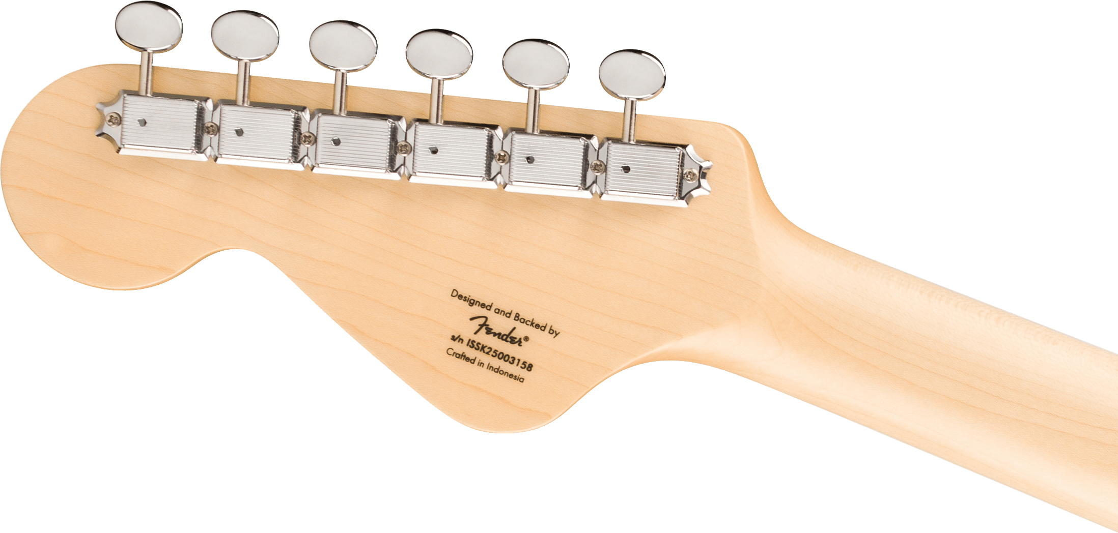 Squier® Paranormal Electric VI, Laurel Fingerboard, Parchment Pickguard, 3-Color Sunburst