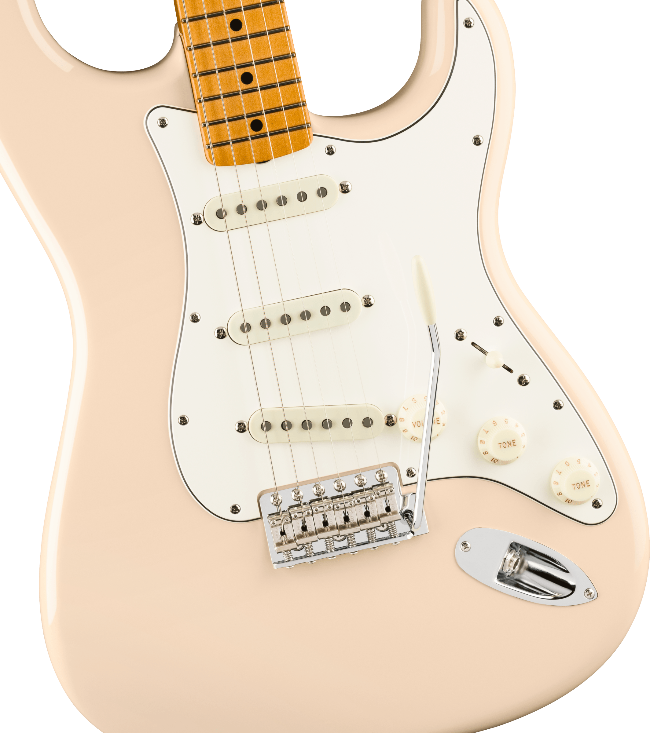 Fender® Vintera® III Late '60s Stratocaster®, Maple Fingerboard, Olympic White