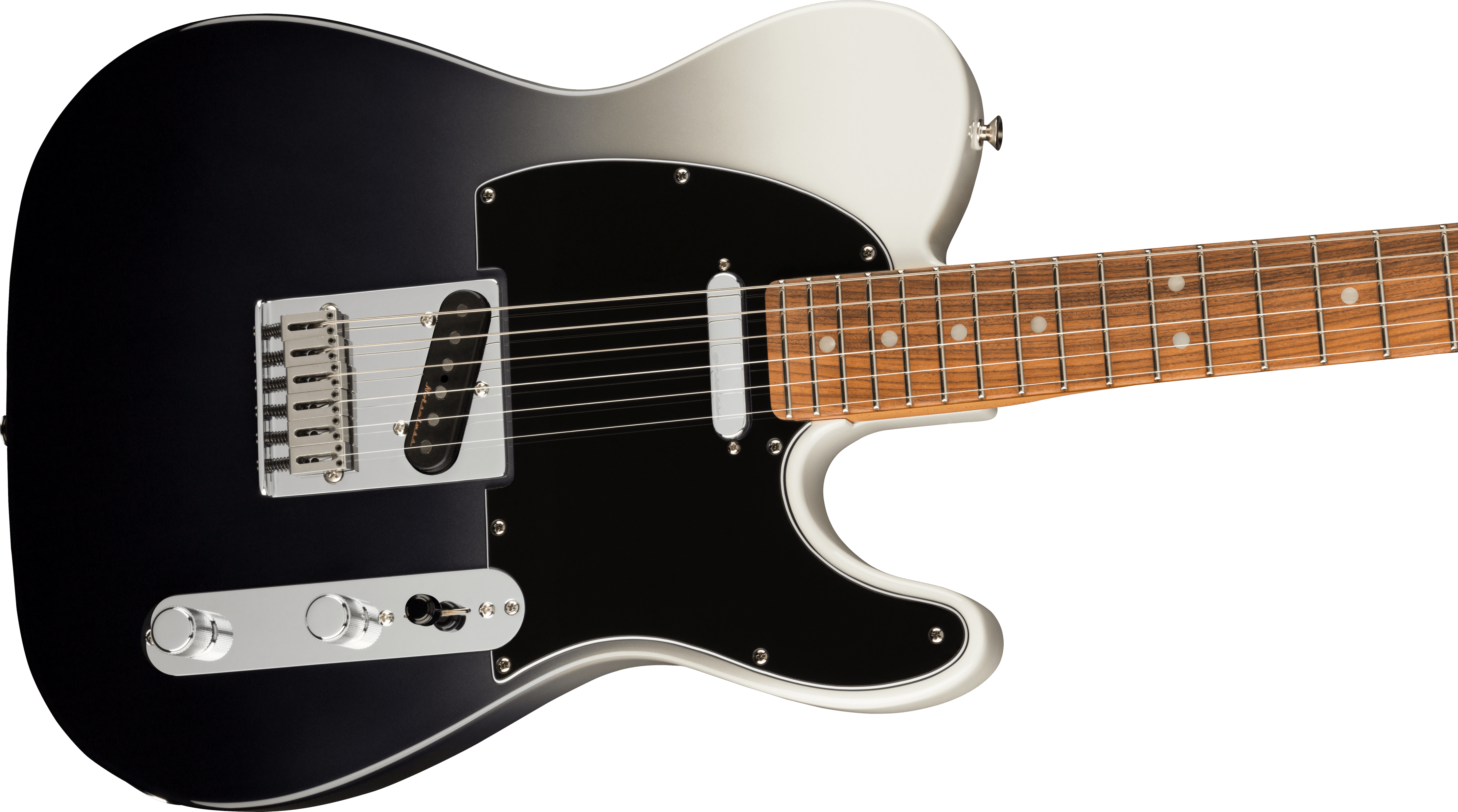 Fender® Player Plus Telecaster®, Pau Ferro Fingerboard, Silver Smoke