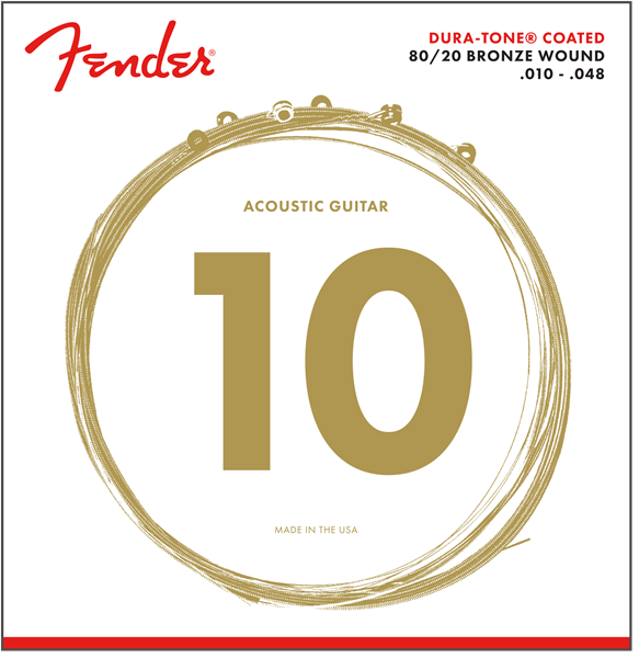 Fender® Dura-Tone® 880XL 80/20 Coated 10-48