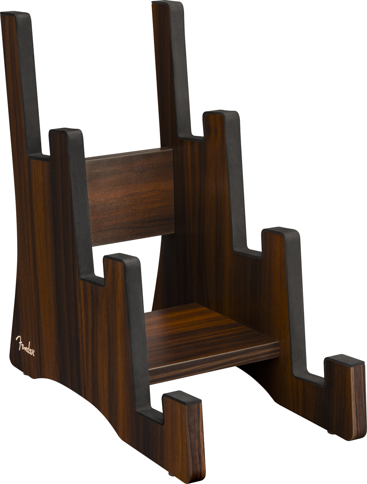 Fender® Stand Deluxe in Legno per Chitarra a 3 Livelli