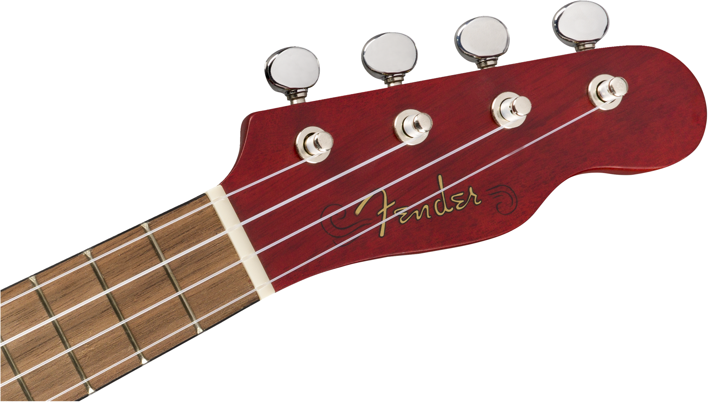 Fender® Venice Soprano Uke, Walnut Fingerboard, Cherry