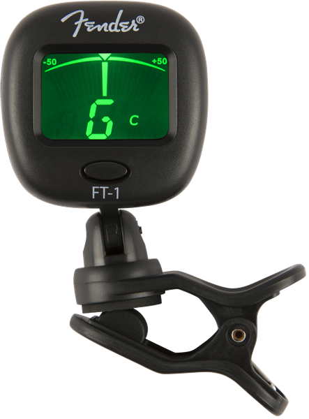 Fender® FT-1 Pro Clip-On Tuner, Black