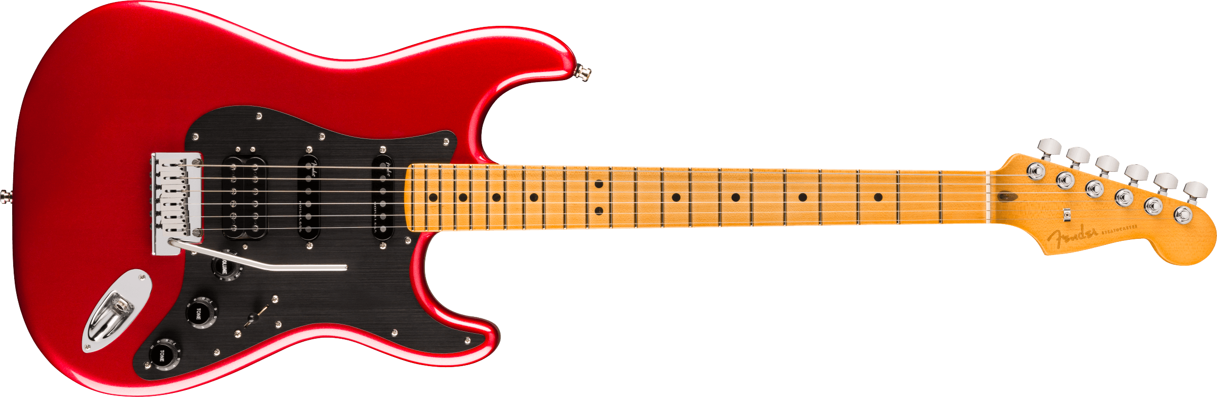 Fender® American Ultra II Stratocaster® HSS, Maple Fingerboard, Sinister Red