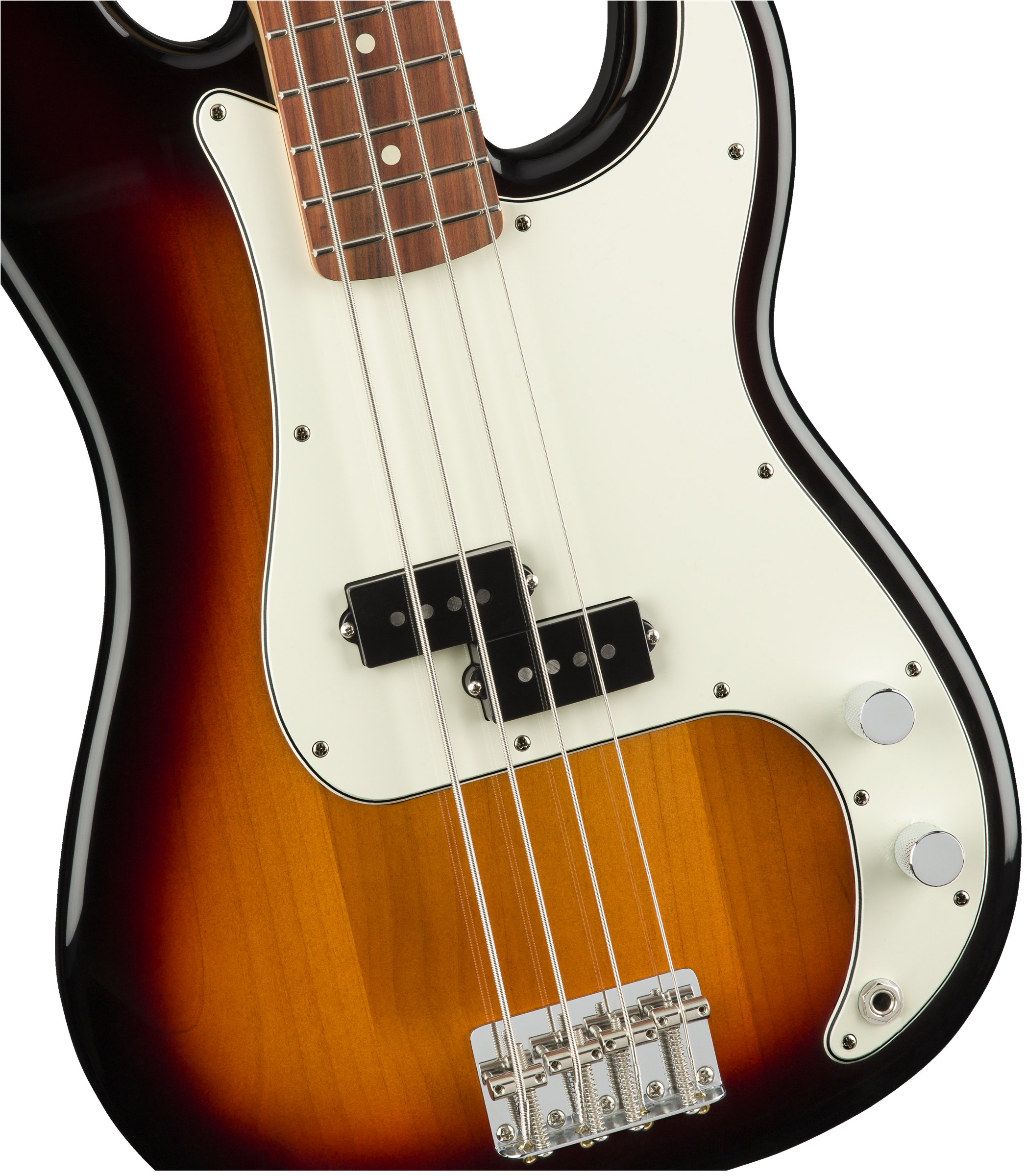 Fender® Player Precision Bass®, Pau Ferro Fingerboard, 3-Color Sunburst