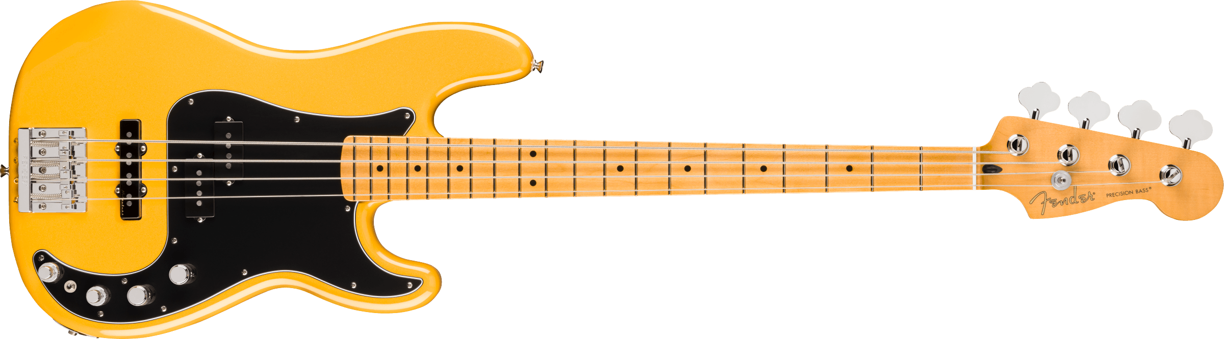 Fender® Player II Modified Active Precision Bass®, Maple Fingerboard, Sunshine Yellow